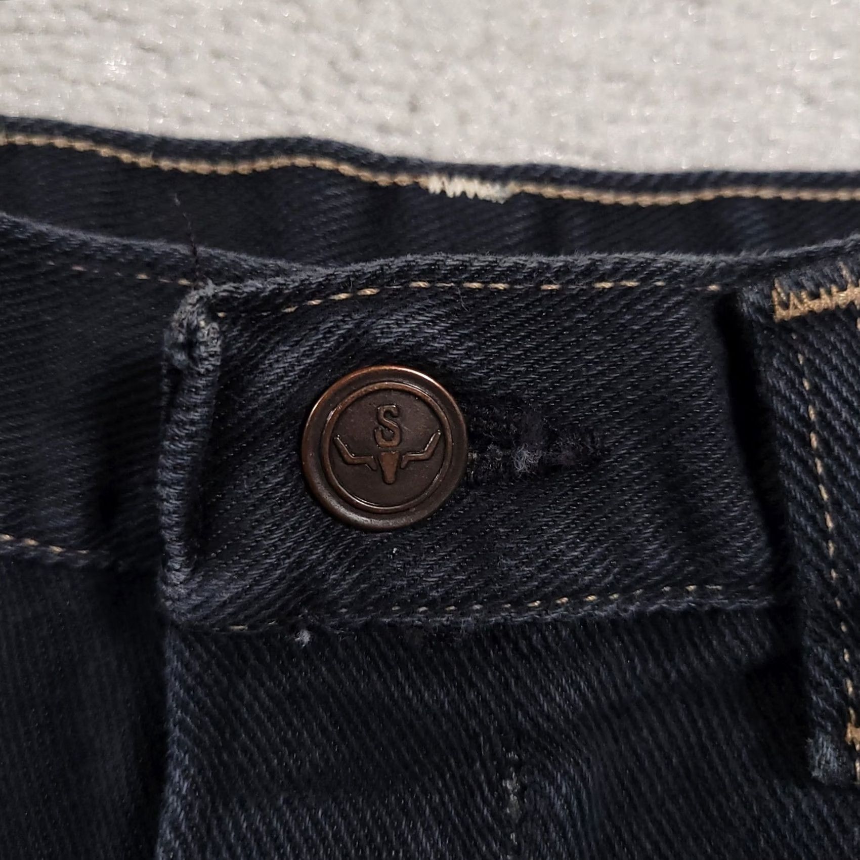 Vintage VINTAGE Sheplers Jeans Mens 30x27.5 Blue Straight Leg Western Cowboy SHBK153 Made USA Jeans Mens 30 BLUE Cowboy 90s Mens Size US 30 / EU 46 - 5 Thumbnail