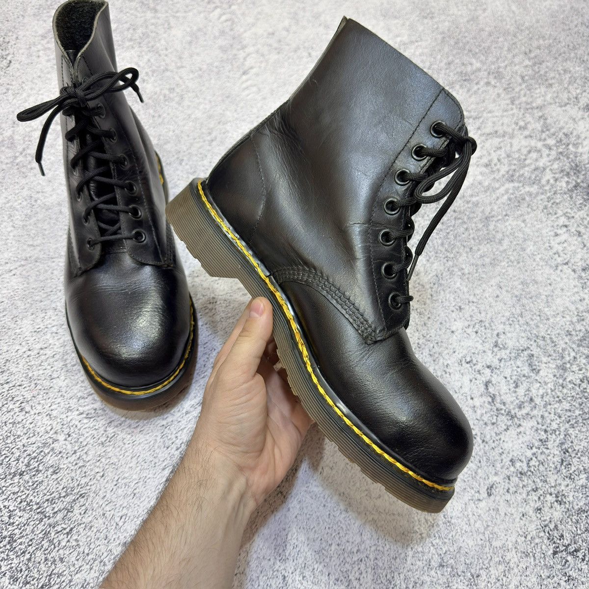 Dr. Martens Rare Vintage Dr. Martens 1980s Steel Toe US9.5 UK9 EU43 Size US 9.5 / EU 42-43 - 6 Thumbnail