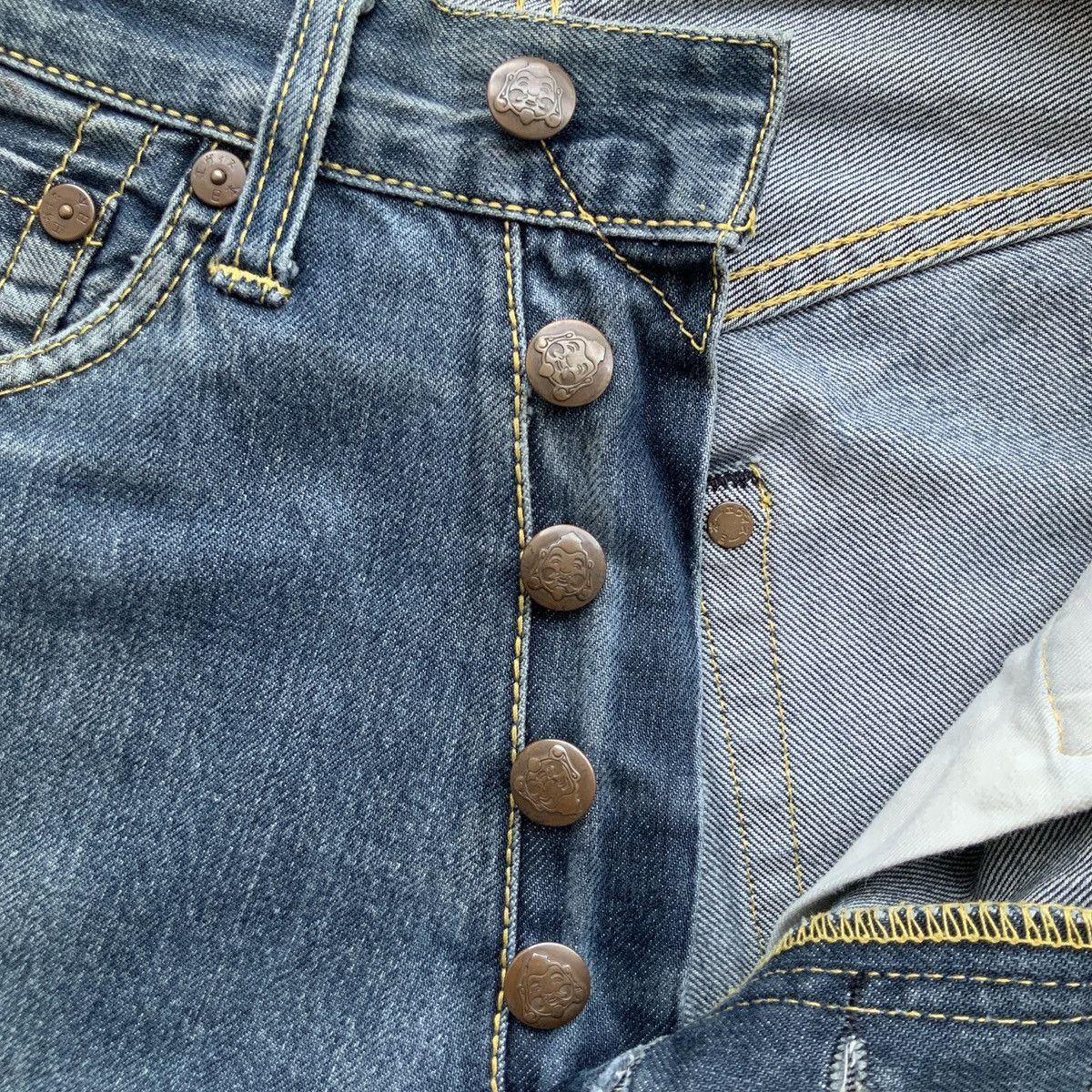 Evisu × Japanese Brand EVISU DOWLUCK EMBROIDERED SELVEDGE JEANS Size US 26 / EU 42 - 12 Thumbnail