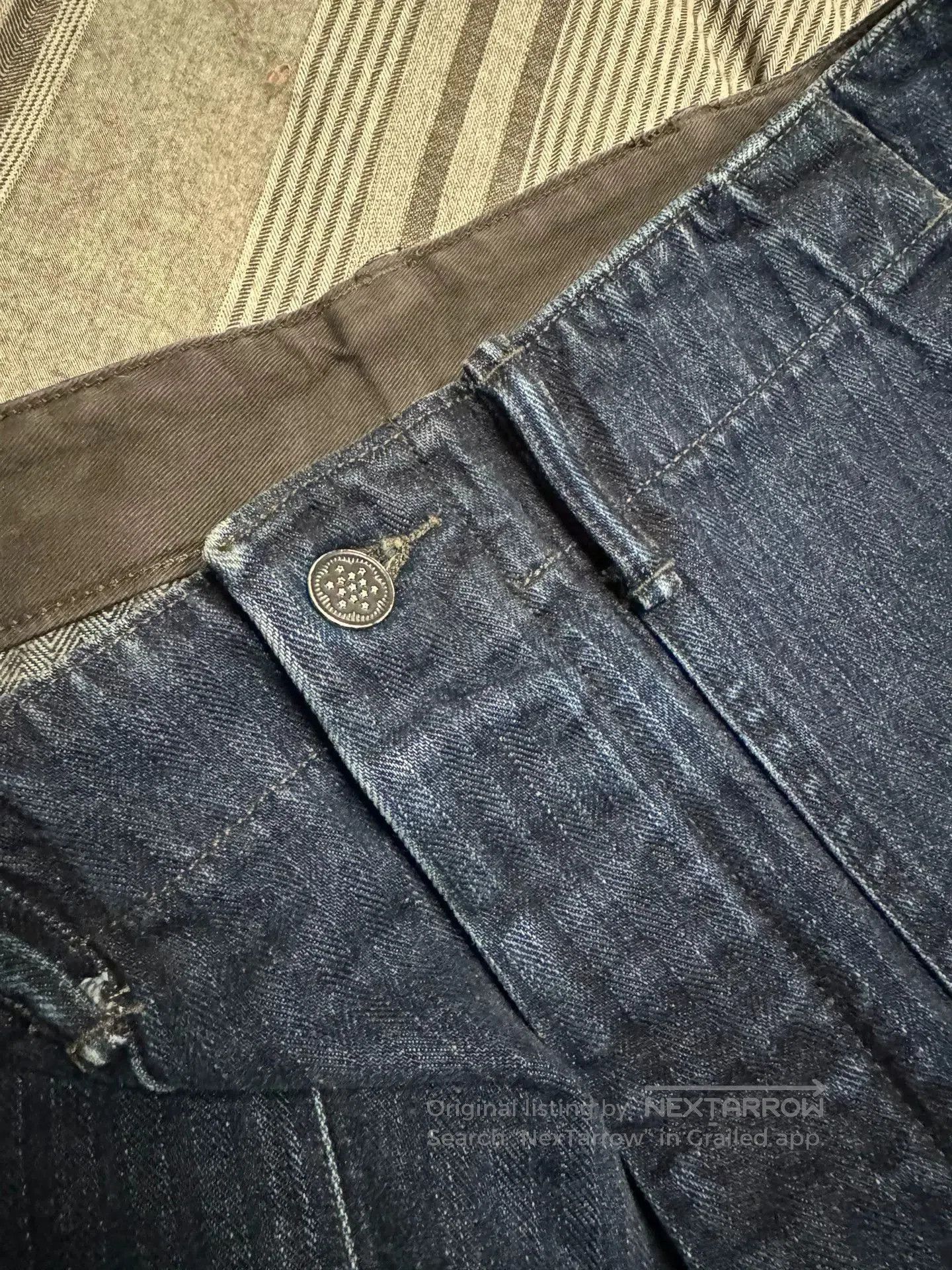 RRL Ralph Lauren vintage blue-dyed work pants from RRL. Size US 32 / EU 48 - 3 Thumbnail