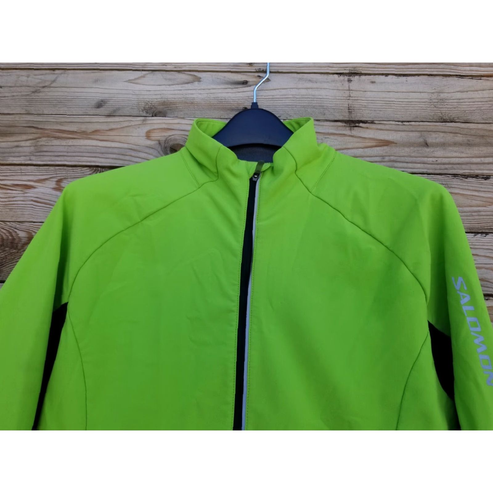 Salomon Salomon Clima Wind Womens Green Full Zip Windbreaker Jacket Size Medium Size M / US 6-8 / IT 42-44 - 4 Thumbnail