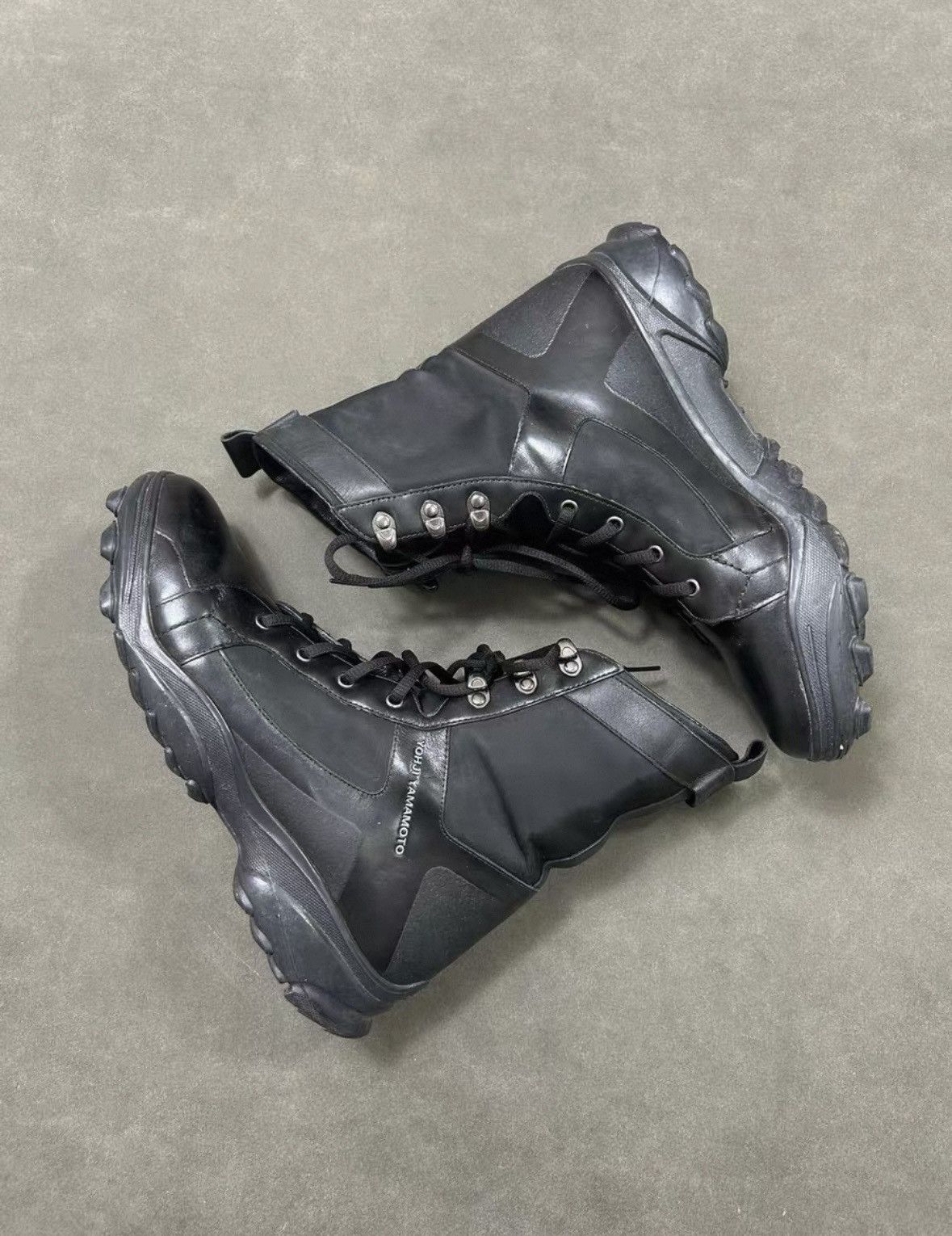 Y-3 yohji yamamoto Y-3 high-top boots Size US 8.5 / EU 41-42 - 2 Thumbnail
