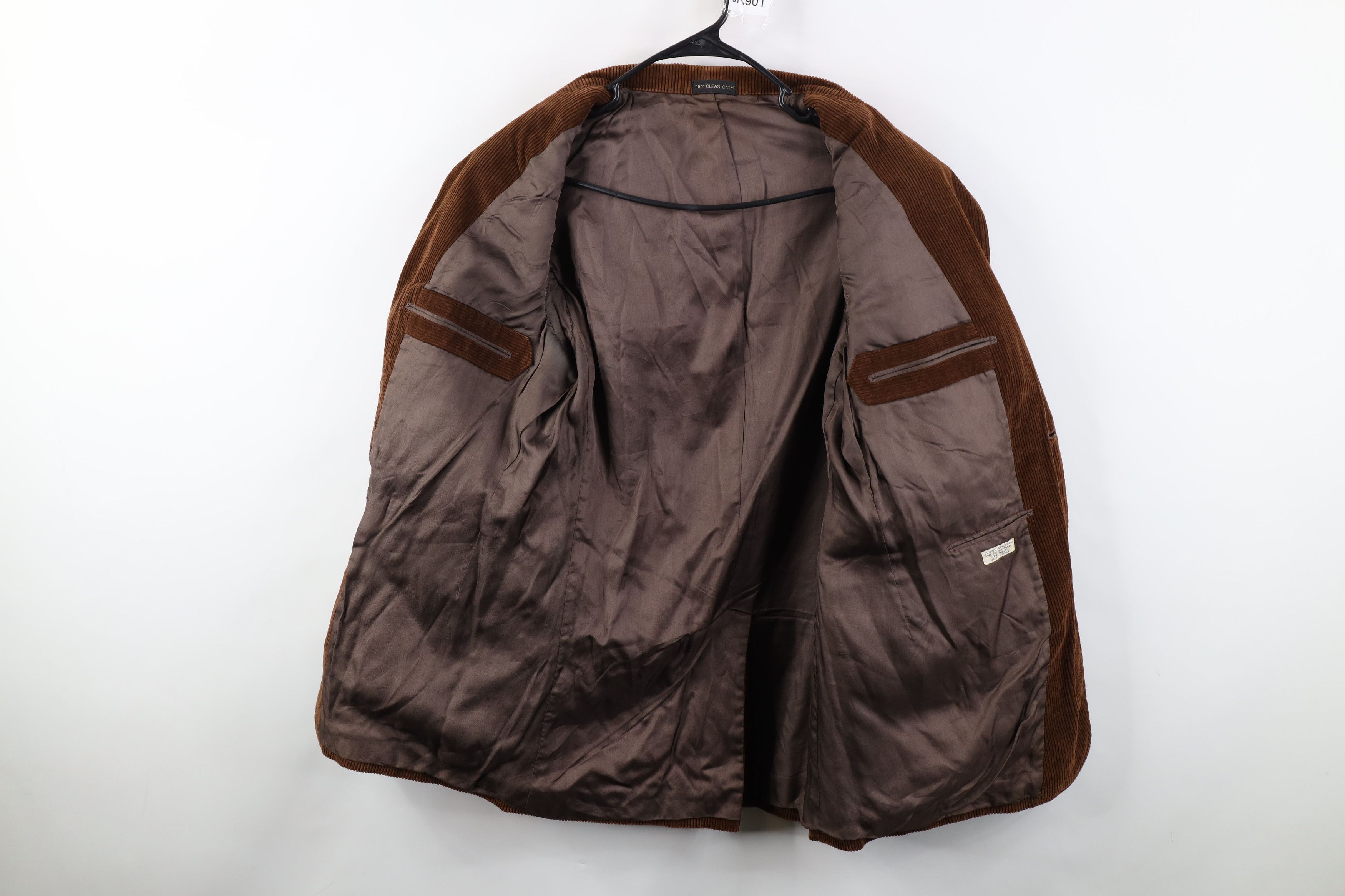 Vintage Vintage 70s Streetwear Suit Coat Blazer Jacket Brown Size US XXL / EU 58 / 5 - 10 Thumbnail