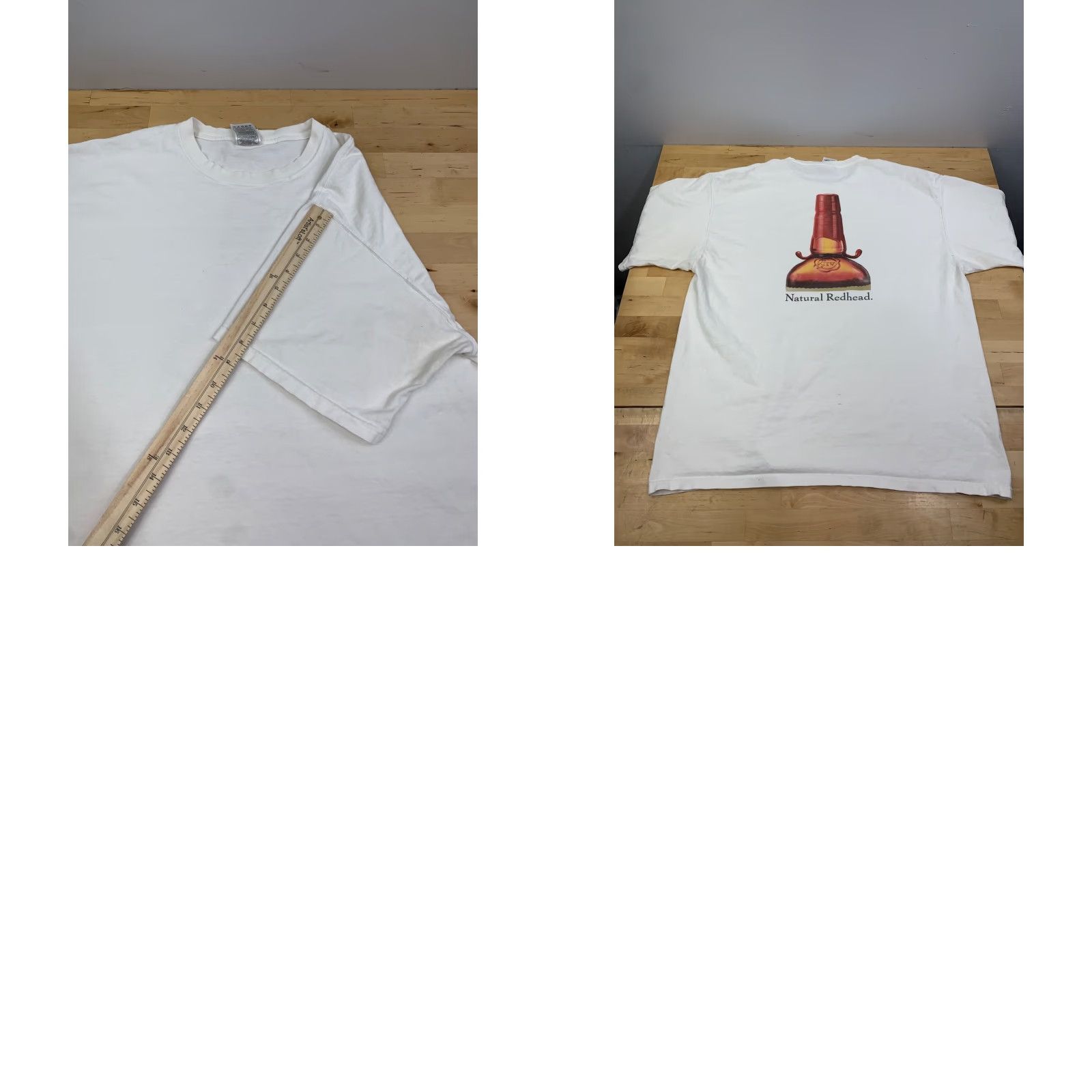 Fruit Of The Loom Makers Mark Promo Shirt White Mens XL Crew Neck Short Sleeve Graphic Print 11730 Size US XL / EU 56 / 4 - 8 Thumbnail