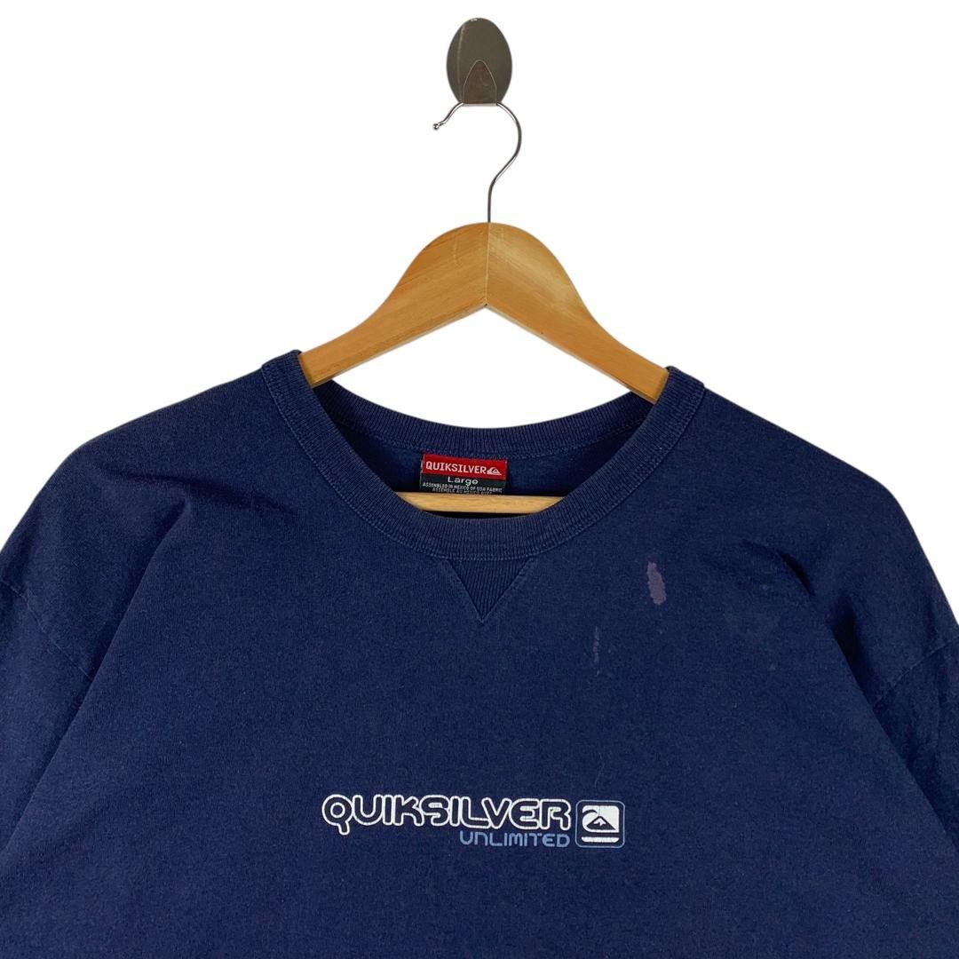 Quiksilver Vintage 00s QUIKSILVER long sleeve Surfing tee Size US L / EU 52-54 / 3 - 2 Thumbnail