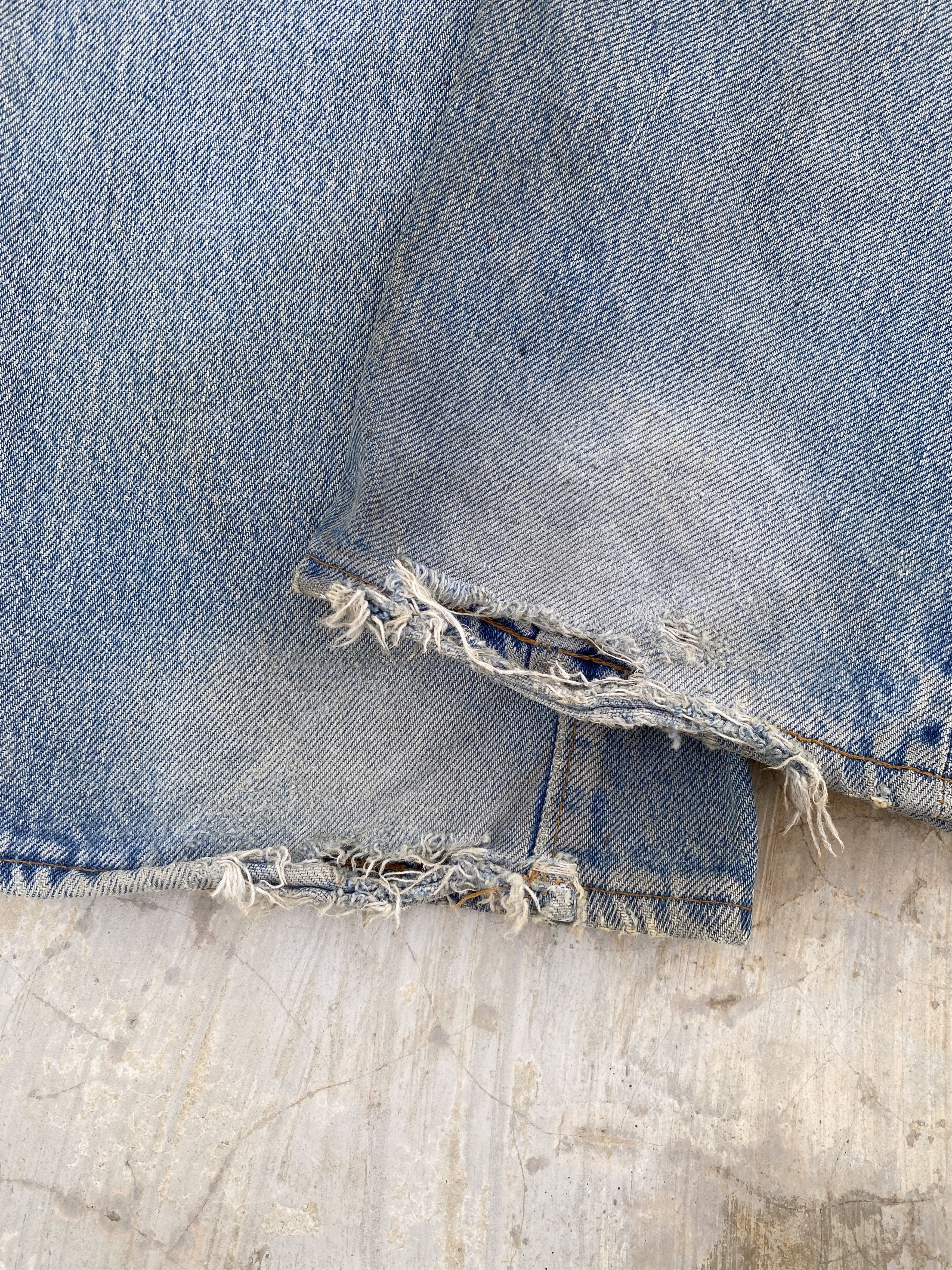 Levi's × Vintage Vintage 80s Levis 501 Redline #524 Selvedge Jeans Size US 29 - 10 Thumbnail
