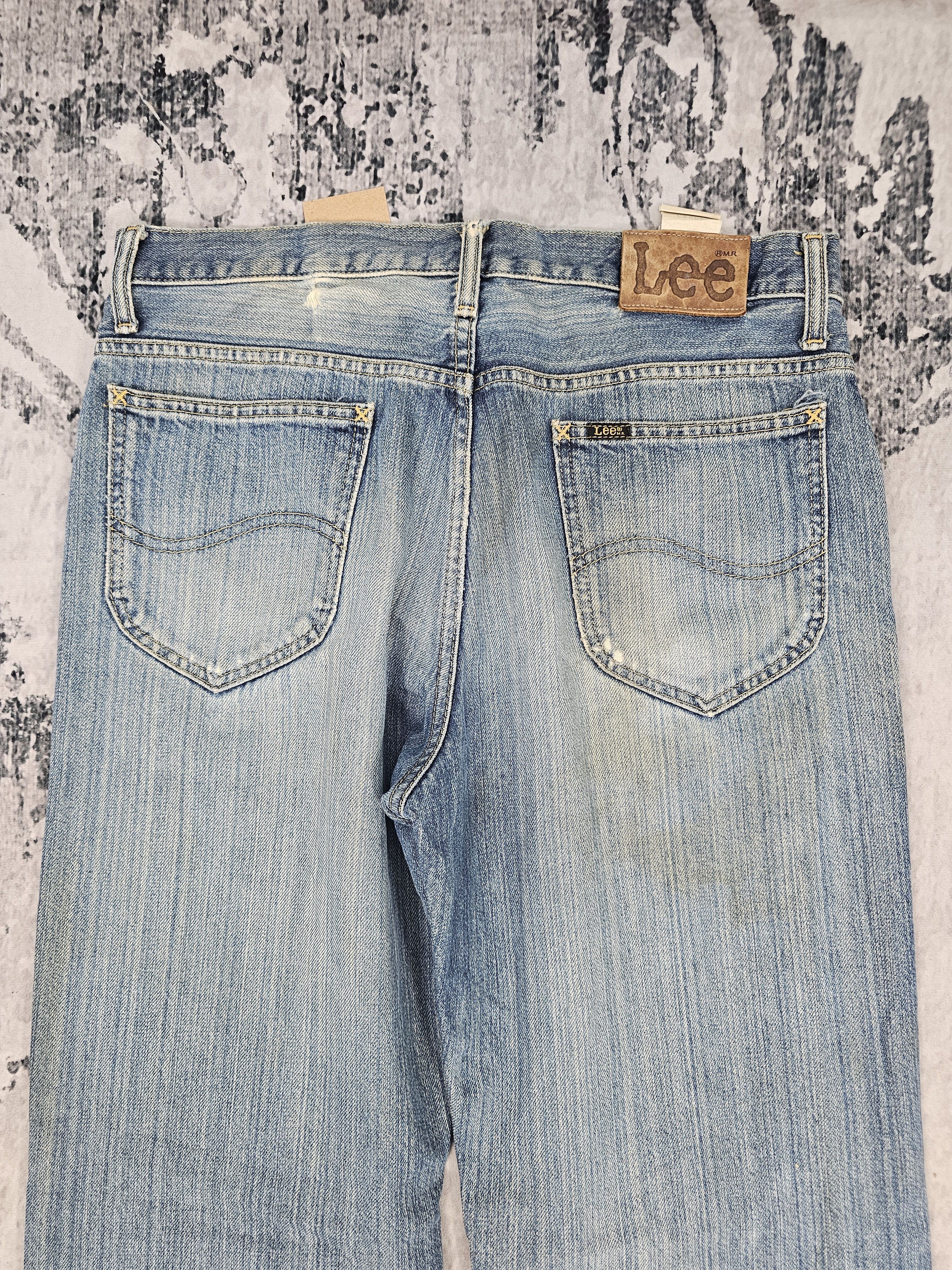 Lee Vintage LEE RIDERS Ripped Workwear Jeans JB0244 Size 33x32.5 Size US 33 - 10 Thumbnail
