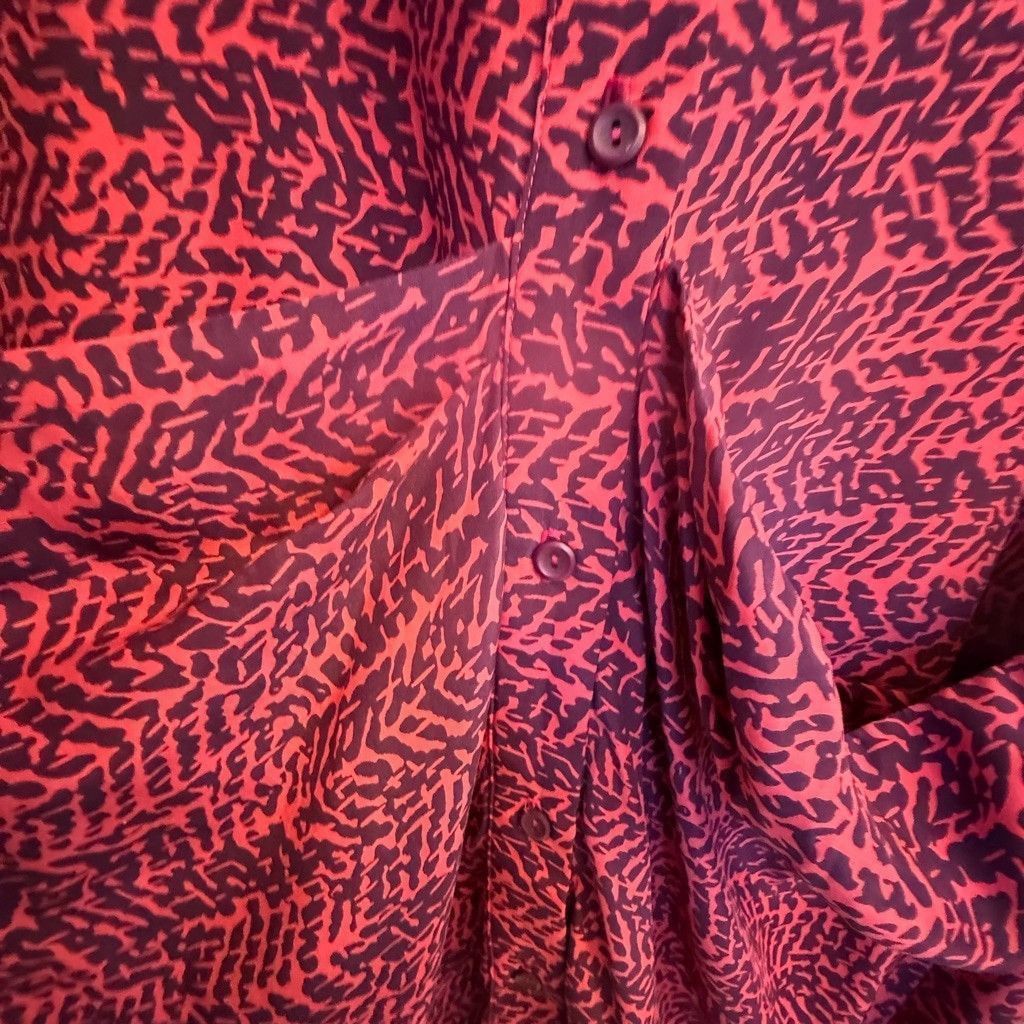 Corey Lynn Calter Women's corey lynn calter silk Dress 4 Red Purple Size S / US 4 / IT 40 - 7 Thumbnail