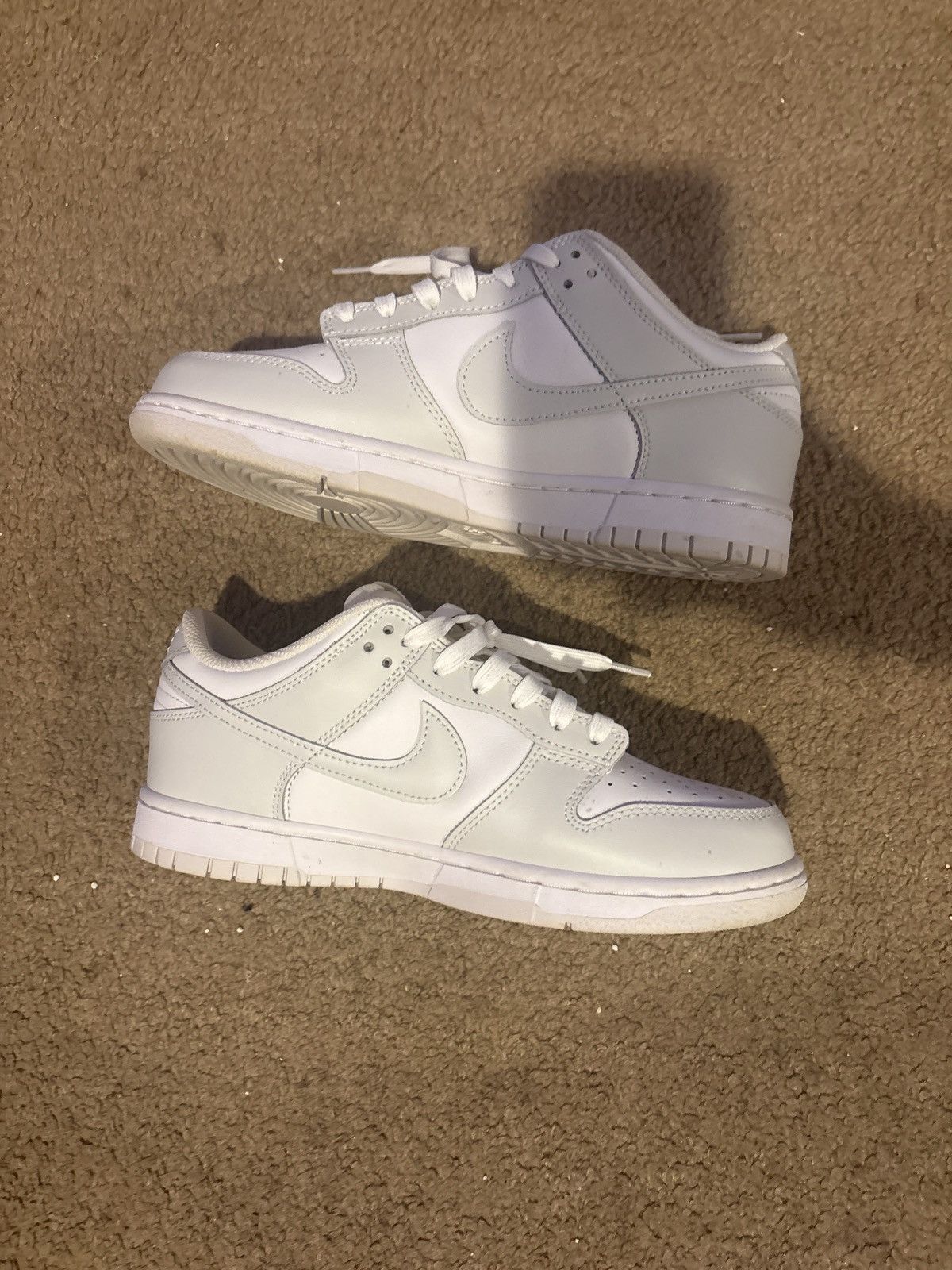 Nike Dust-White Grey Nike Dunk Low 8.5 Size US 8.5 / EU 41-42 - 2 Thumbnail