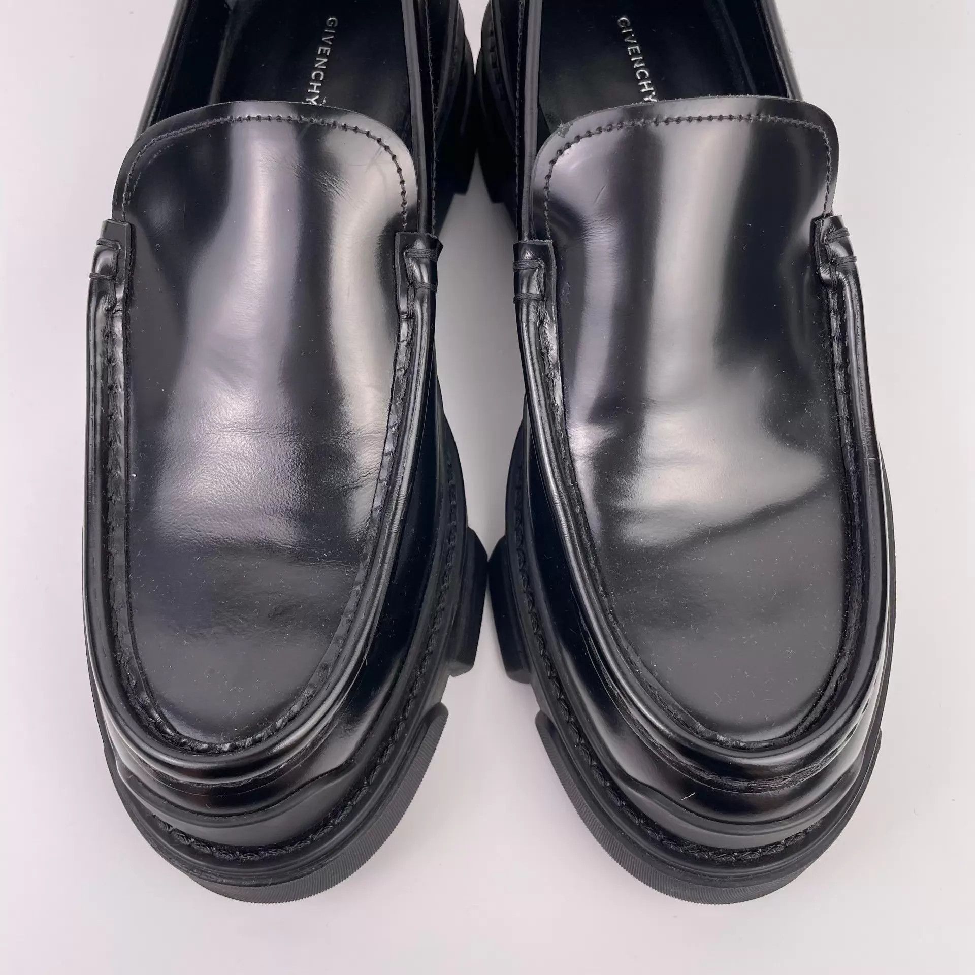 Givenchy Givenchy Black Leather Loafers EU 38 Size US 7.5 / IT 37.5 - 6 Thumbnail