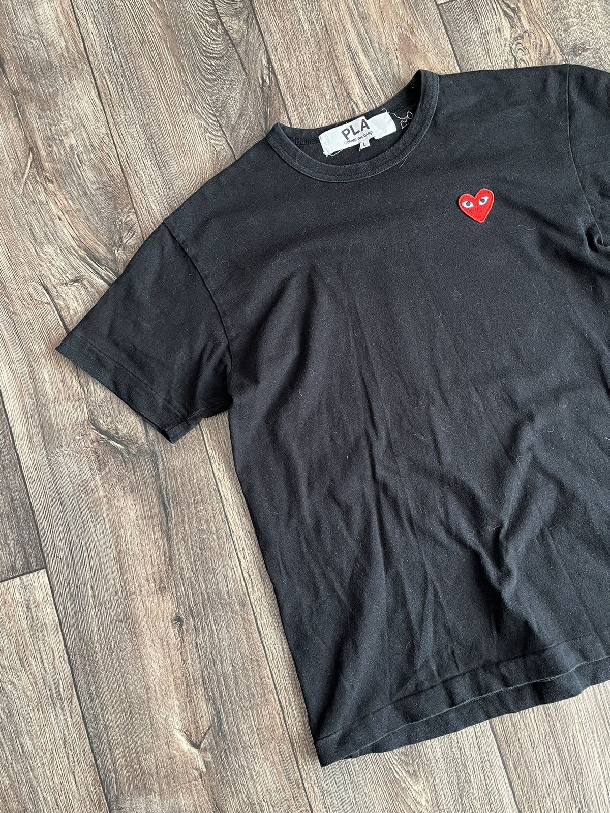 Comme des Garcons Comme Des Garçons Play Logo Vintage T-shirt Size L / US 10 / IT 46 - 3 Thumbnail