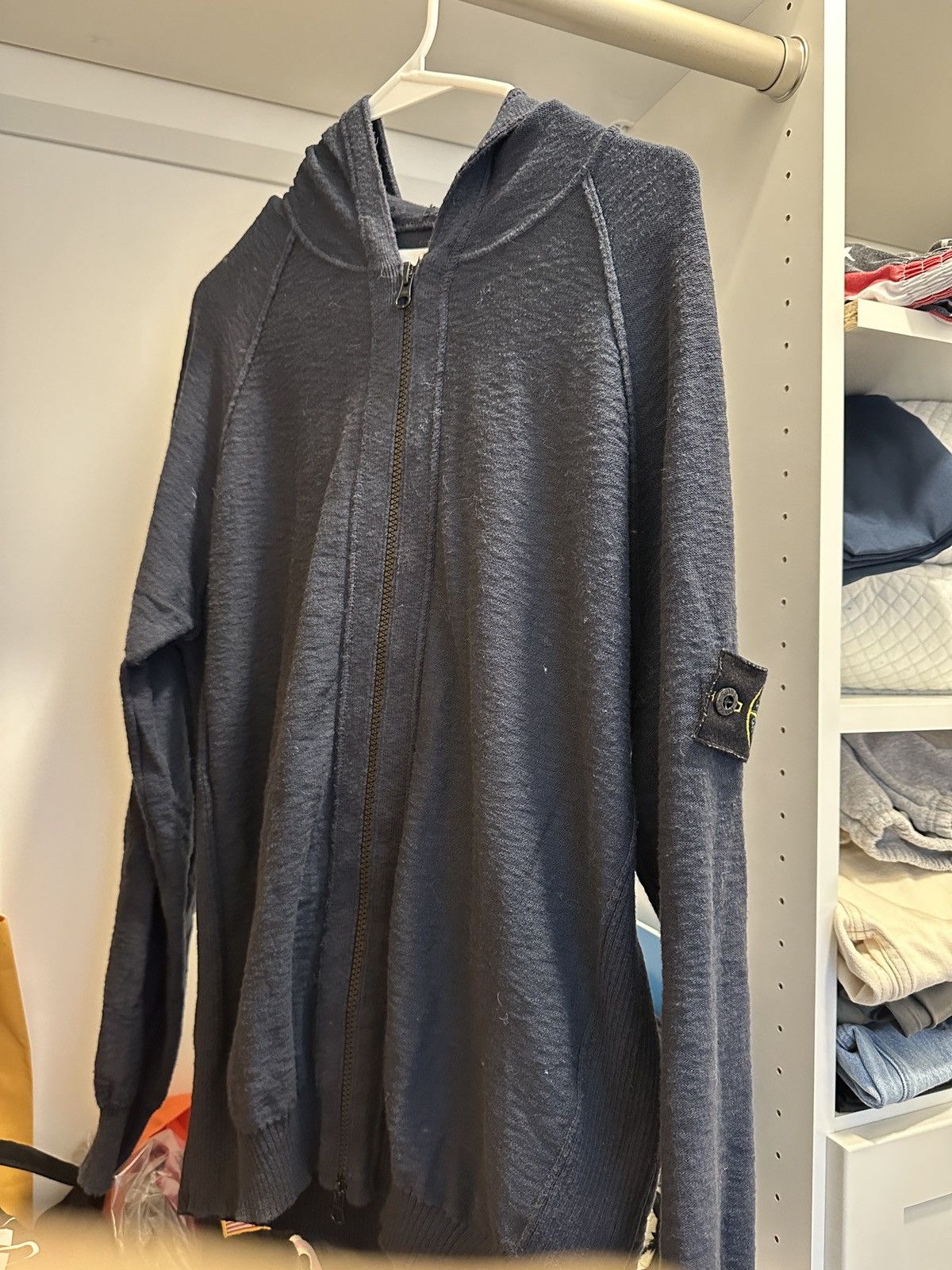 Stone Island Stone Island Knit Zip Hoodie Size US L / EU 52-54 / 3 - 1 Thumbnail