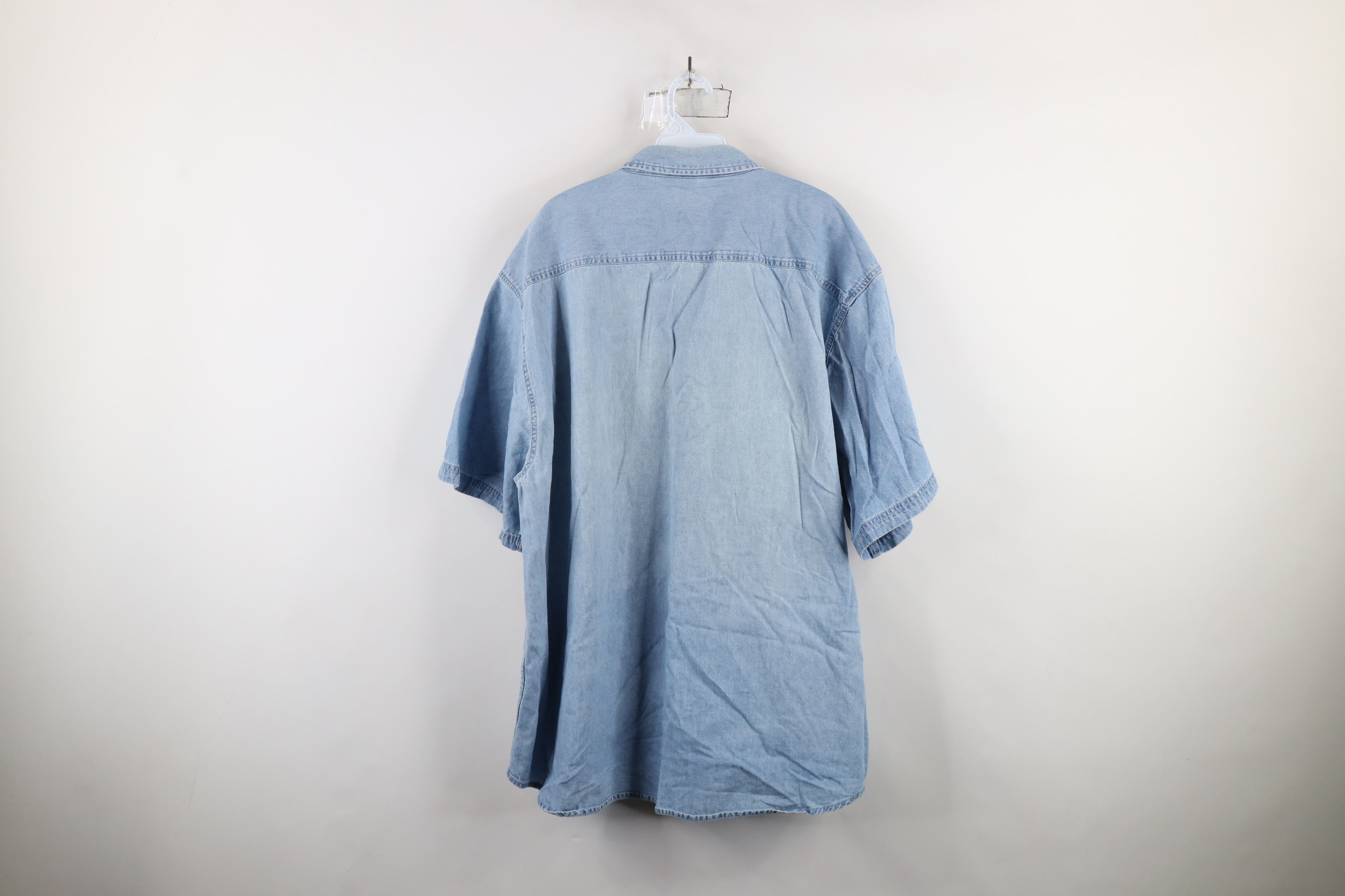 Vintage Vintage Y2K 2009 German American Festival Denim Button Shirt Size US XXL / EU 58 / 5 - 11 Thumbnail