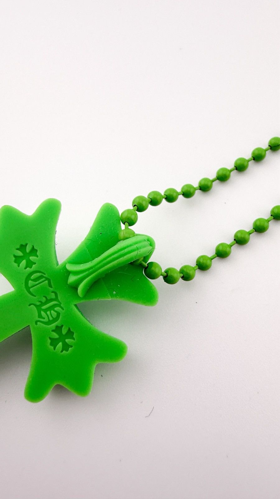 Chrome Hearts RARE! Chrome Hearts Silichrome Silicone Green Pendant Size ONE SIZE - 5 Thumbnail