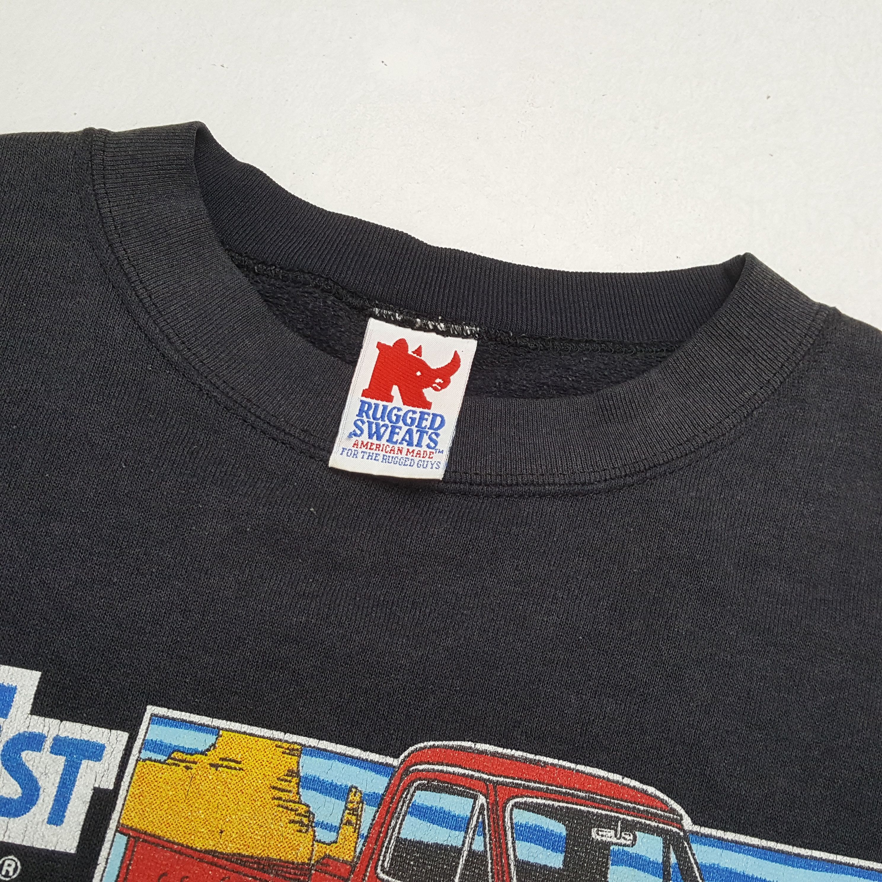 Vintage Vintage CAR QUEST American Motorsports Sweatshirt Size US L / EU 52-54 / 3 - 8 Thumbnail