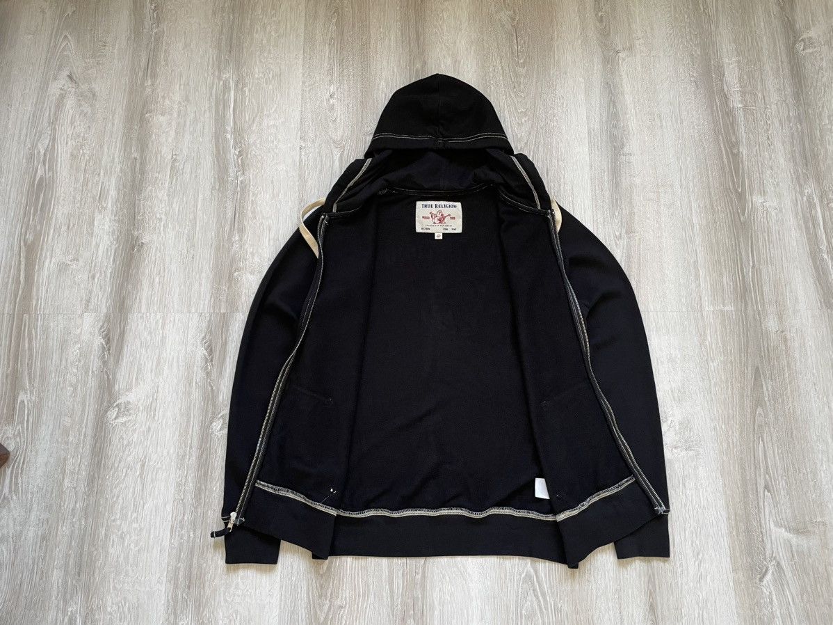 Japanese Brand × True Religion × Vintage True Religion Full Zip Hoodie Big Logo World Tour Buddha Size US L / EU 52-54 / 3 - 8 Thumbnail
