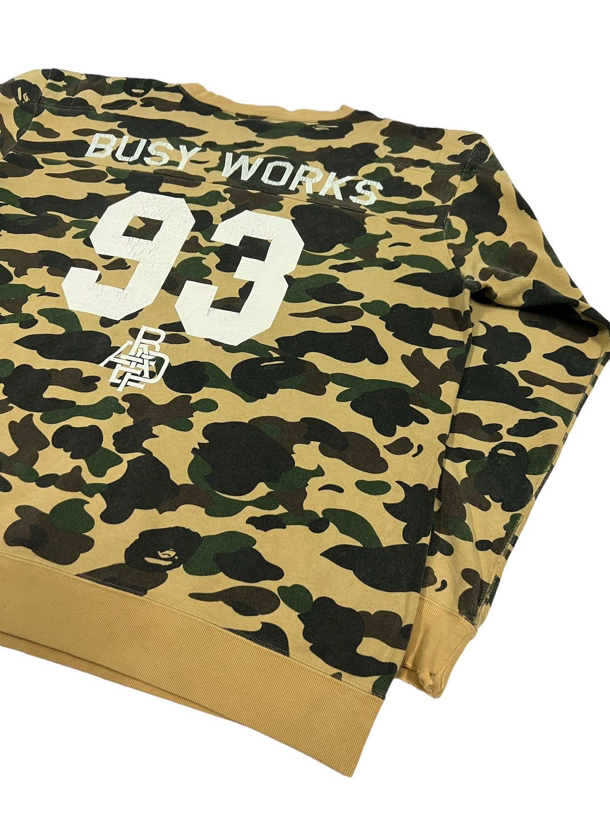 Bape 1st Camo Generals Crewneck Size US XL / EU 56 / 4 - 19 Thumbnail