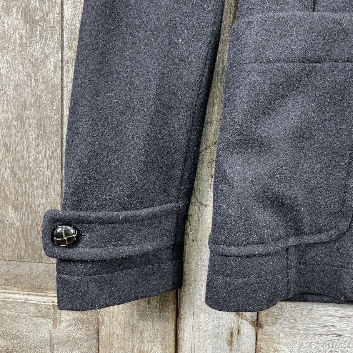 Boycott × Vintage Vintage Boycott Wool Duffle Coat Jacket Size M / US 6-8 / IT 42-44 - 13 Thumbnail