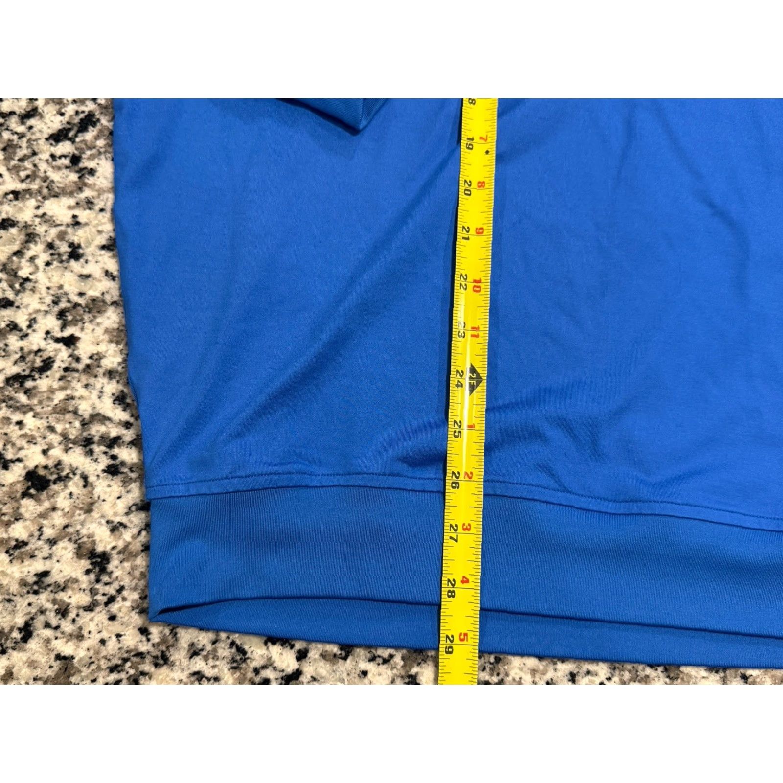 Footjoy FootJoy The Players Course At Wyboo 1/4 Zip Blue Golf Sweater Stretch Sz XL Mens Pullover Cardigan Activewear Golf Mock Neck Zipper Embroidered Logo Size US XL / EU 56 / 4 - 2 Thumbnail