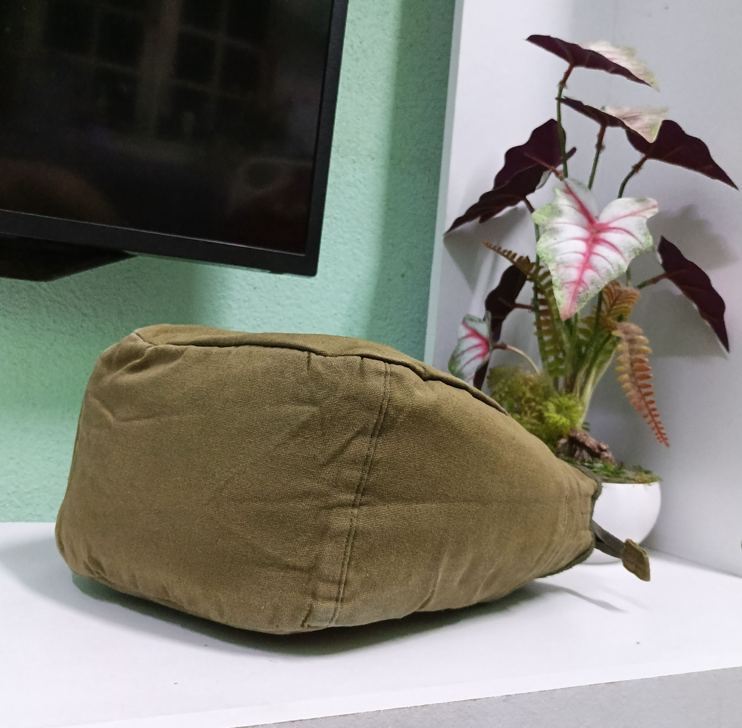 Japanese Brand × Vintage Vintage Canvas Army Green Mini Caba Sling Tote Bags Size ONE SIZE - 5 Thumbnail