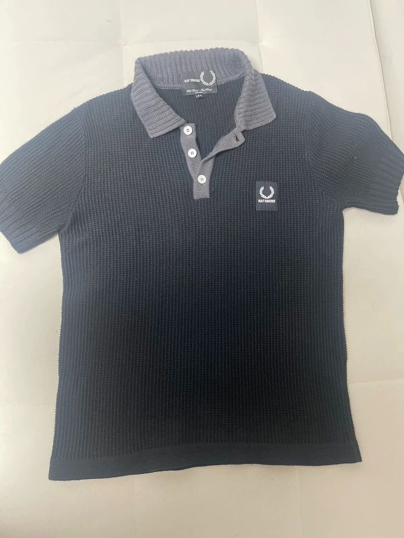 Raf Simons Raf simons Woollen knitted polo shirt Size US XS / EU 42 / 0 - 1 Thumbnail