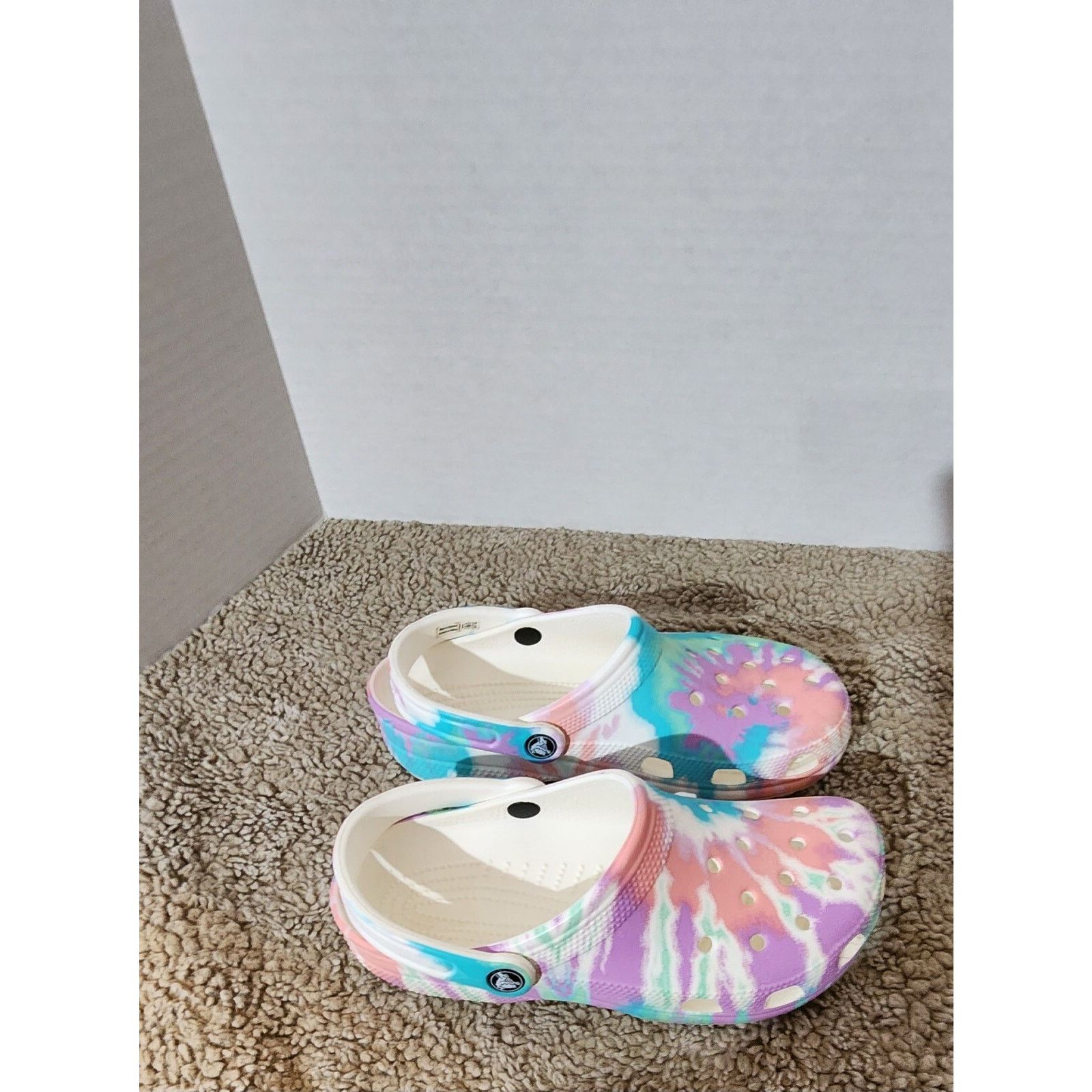 Crocs Pre Owned Tie Dye Crocs Size 8 Womens SH1 Size US 8 / IT 38 - 7 Thumbnail