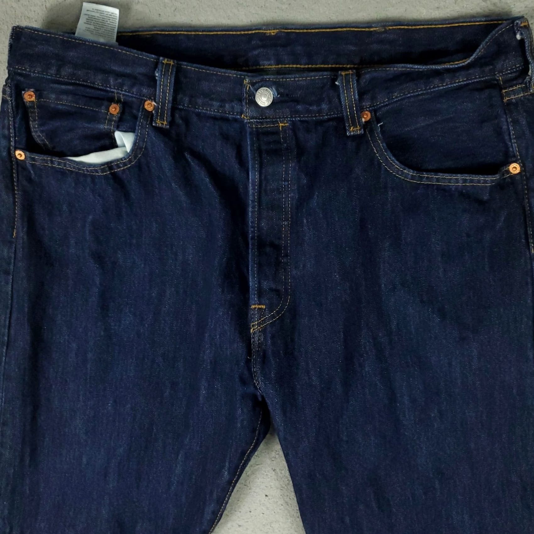 Levi's Levi's 501 Jeans Mens Size 38x30 Blue Button Fly Straight Denim Pants Shirt? Size US 38 / EU 54 - 2 Thumbnail