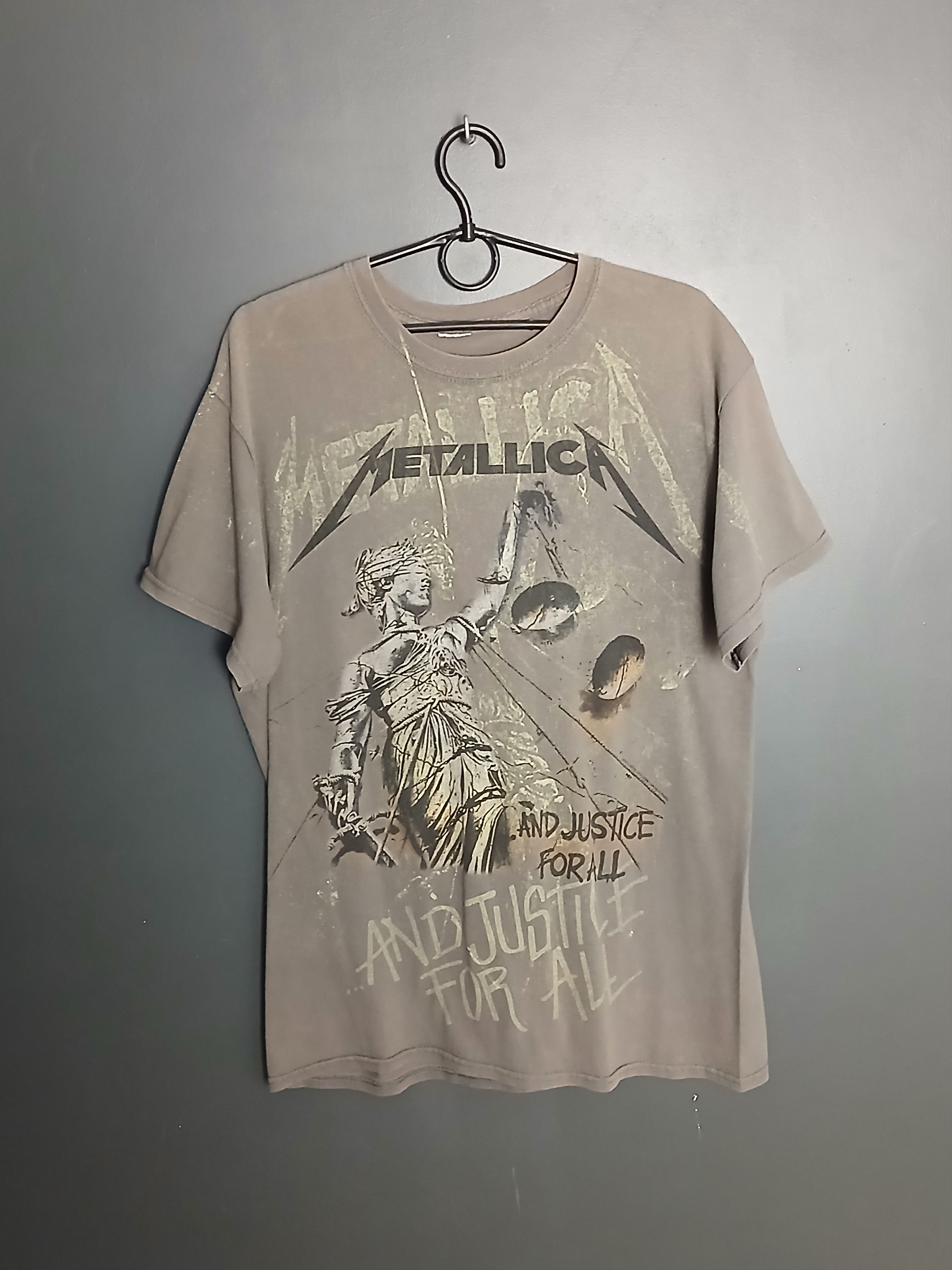 Band Tees × Metallica Metallica And Justice For All T-Shirt Size US M / EU 48-50 / 2 - 1 Thumbnail