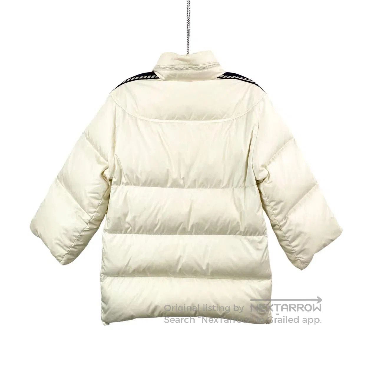 Gucci Guicci White down jacket with logo on both sides| Size XS / US 0-2 / IT 36-38 - 2 Thumbnail