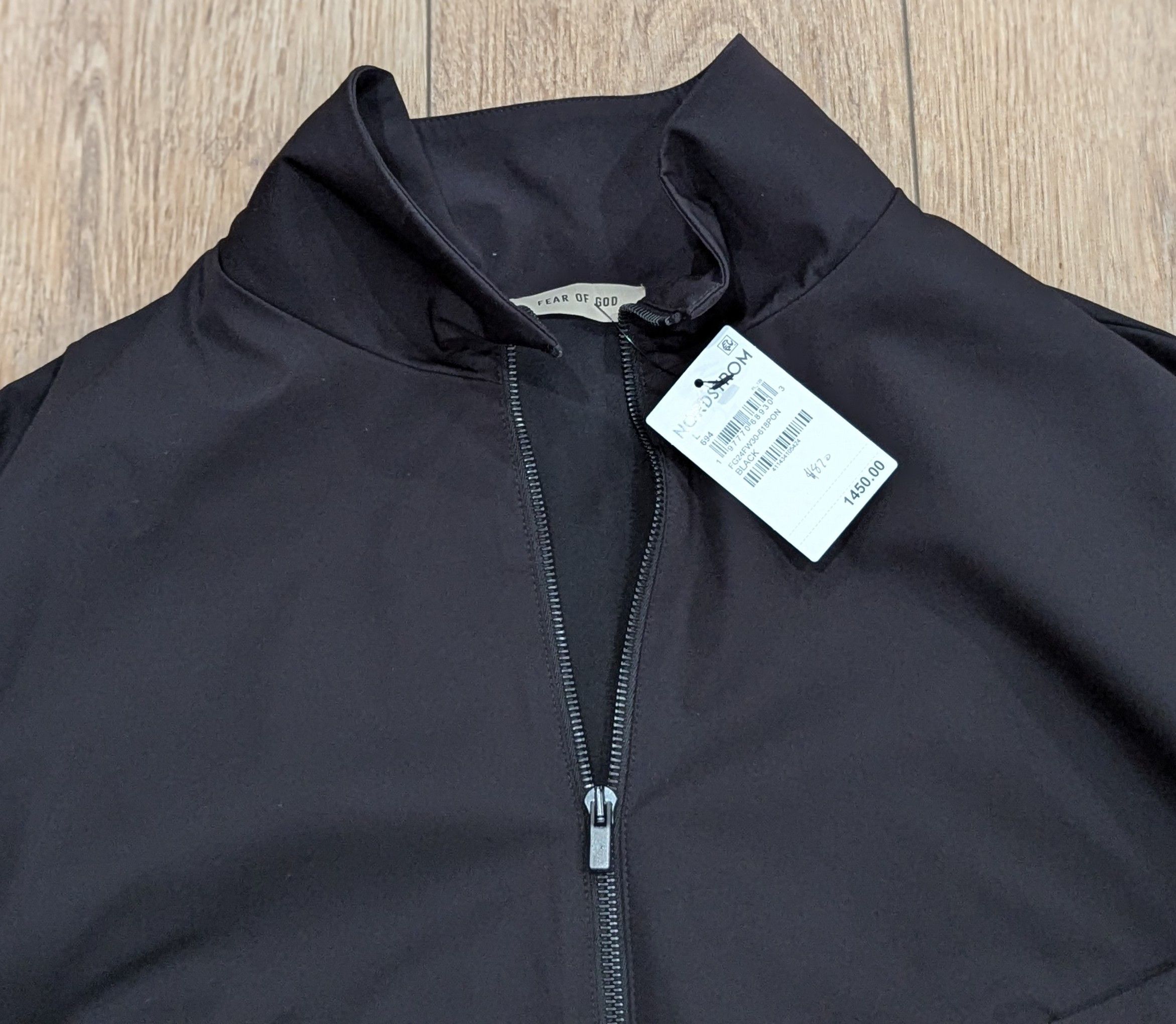 Fear of God FEAR OF GOD Stand Collar Track Jacket Black Large Size US L / EU 52-54 / 3 - 2 Thumbnail