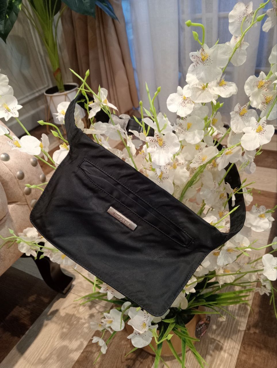 COMME CA DU MODE JAPAN WAIST BAG - BLACK
