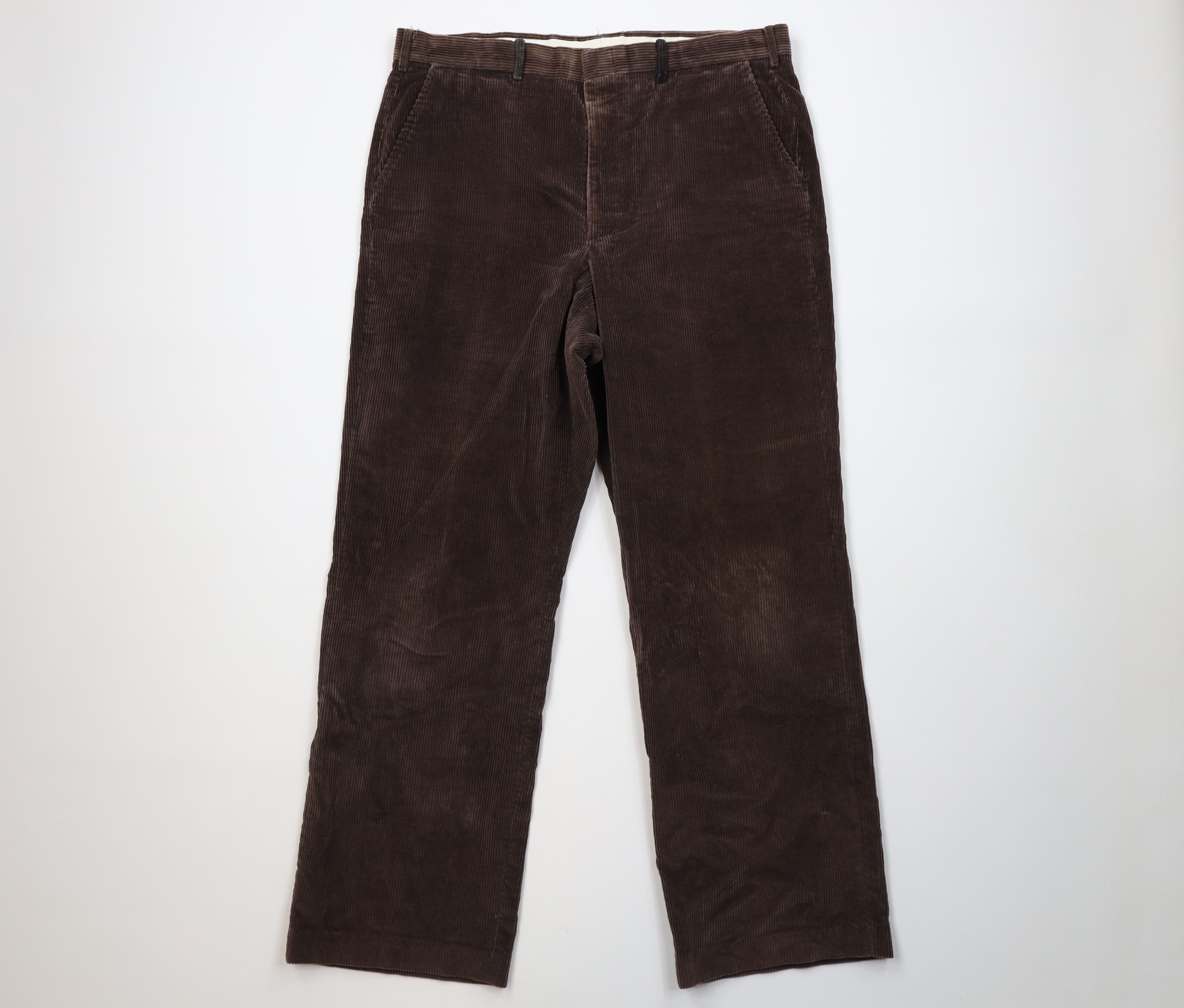 Vintage Vintage 70s Streetwear Wide Leg Bell Bottoms Corduroy Pants Size US 36 / EU 52 - 1 Thumbnail