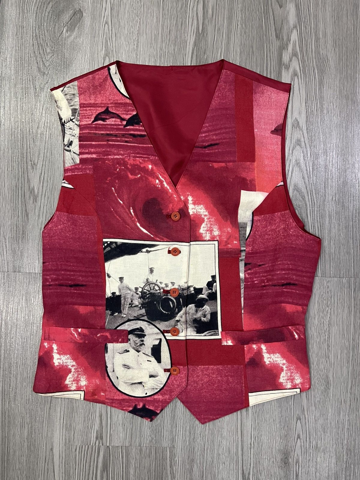 Christian Dior Monsieur Christian Dior Sport Old Printed Vest Size US M / EU 48-50 / 2 - 2 Thumbnail