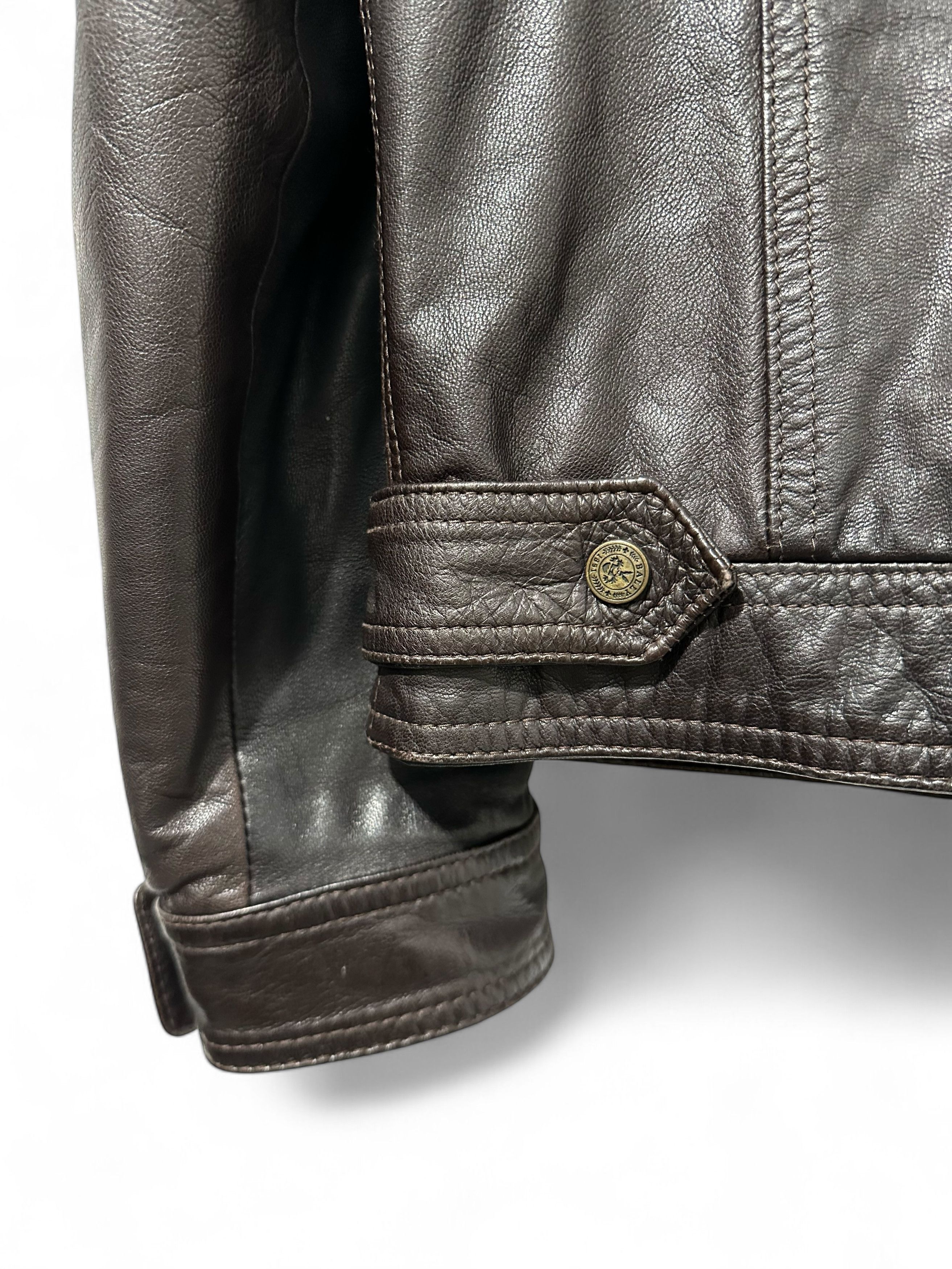 Bally Retail $2k Bally Luxury Brown Leather Jacket Size US M / EU 48-50 / 2 - 5 Thumbnail