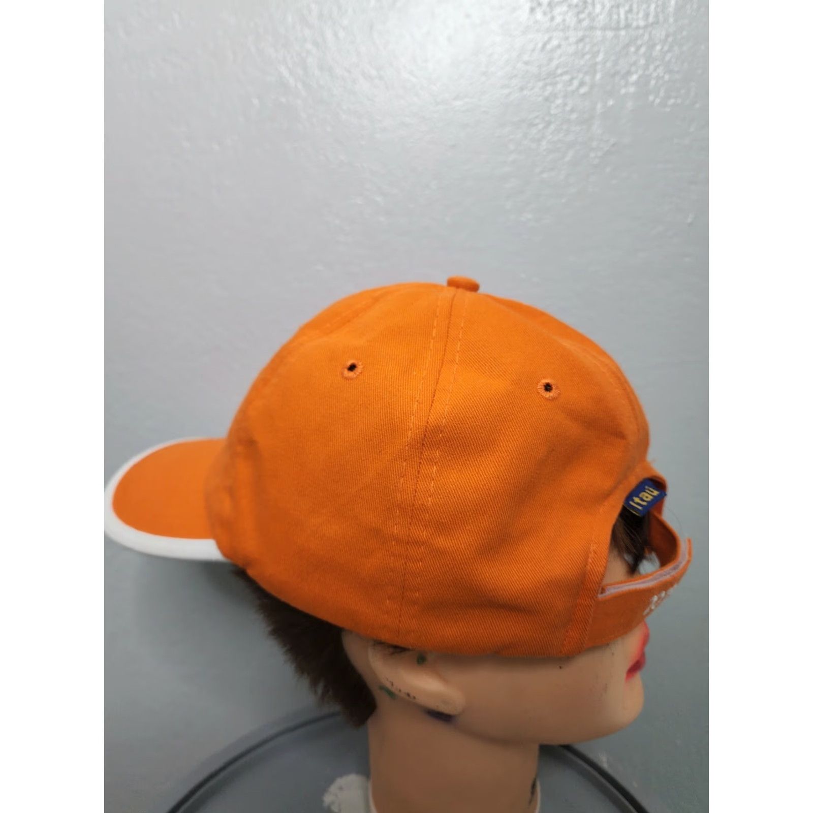 Vintage MIAMI OPEN TENNIS ITAU 2019 Embroidered Hat COTTON Strapback Unbranded Baseball Cap Orange Adult Unisex Shoes? Not shoes. Size ONE SIZE - 2 Thumbnail