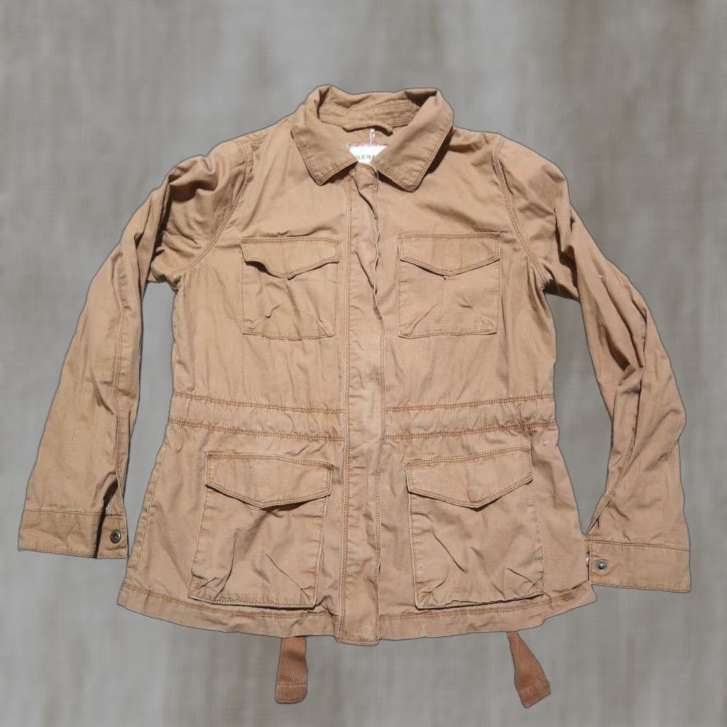 Old Navy Old Navy Jacket Corduroy Brown Button Up with Pockets Womens S Adult Small Brown Corduroy Jacket 90s Classic Womens Size S / US 4 / IT 40 - 1 Thumbnail