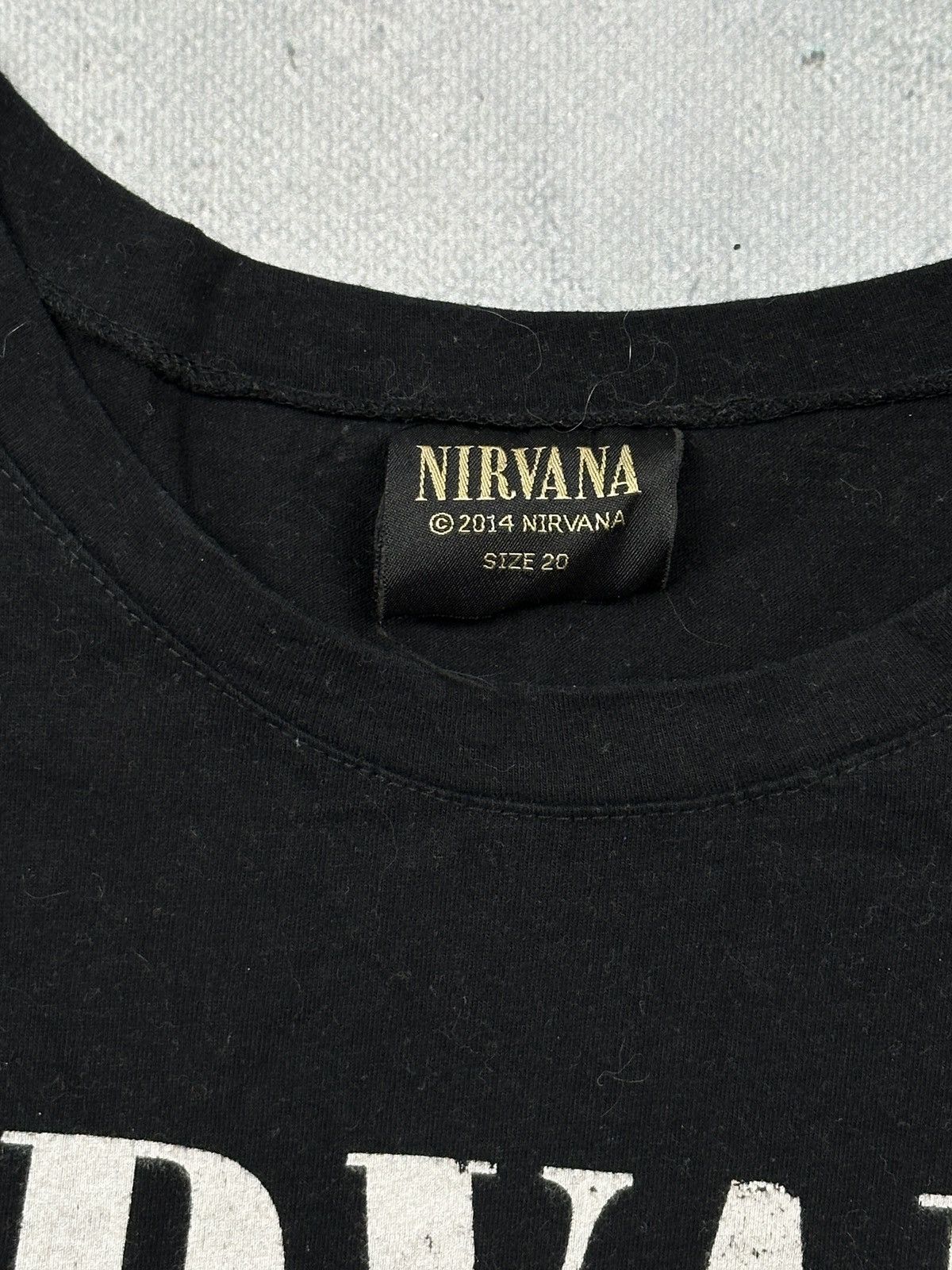 Nirvana Vintage Nirvana band tee 2014 smiley logo grunge rock tee Size US L / EU 52-54 / 3 - 5 Thumbnail