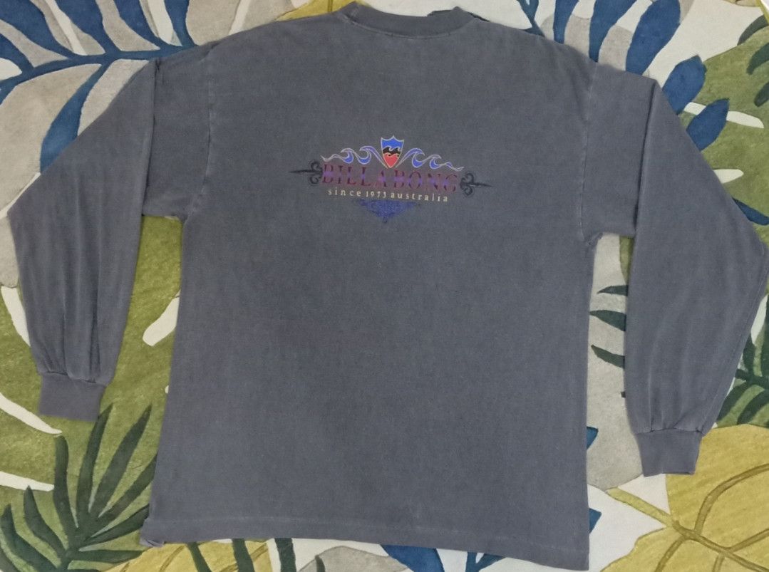 Billabong × Vintage Vintage 90s Billabong Long Sleeve T-shirt Size US XL / EU 56 / 4 - 13 Thumbnail