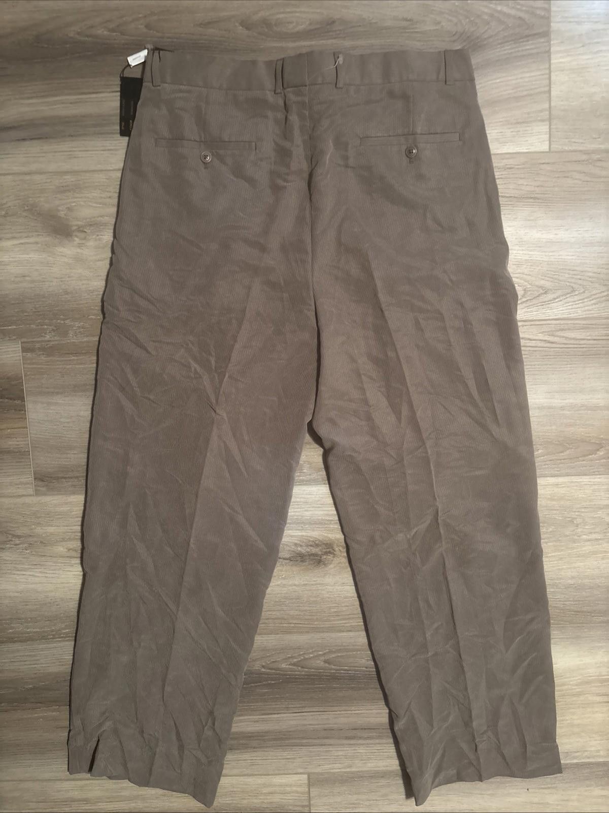 BUGATCHI Bugatchi Mens Chino Stretch Dress Pants Travelers Size 36 Size US 36 / EU 52 - 5 Thumbnail