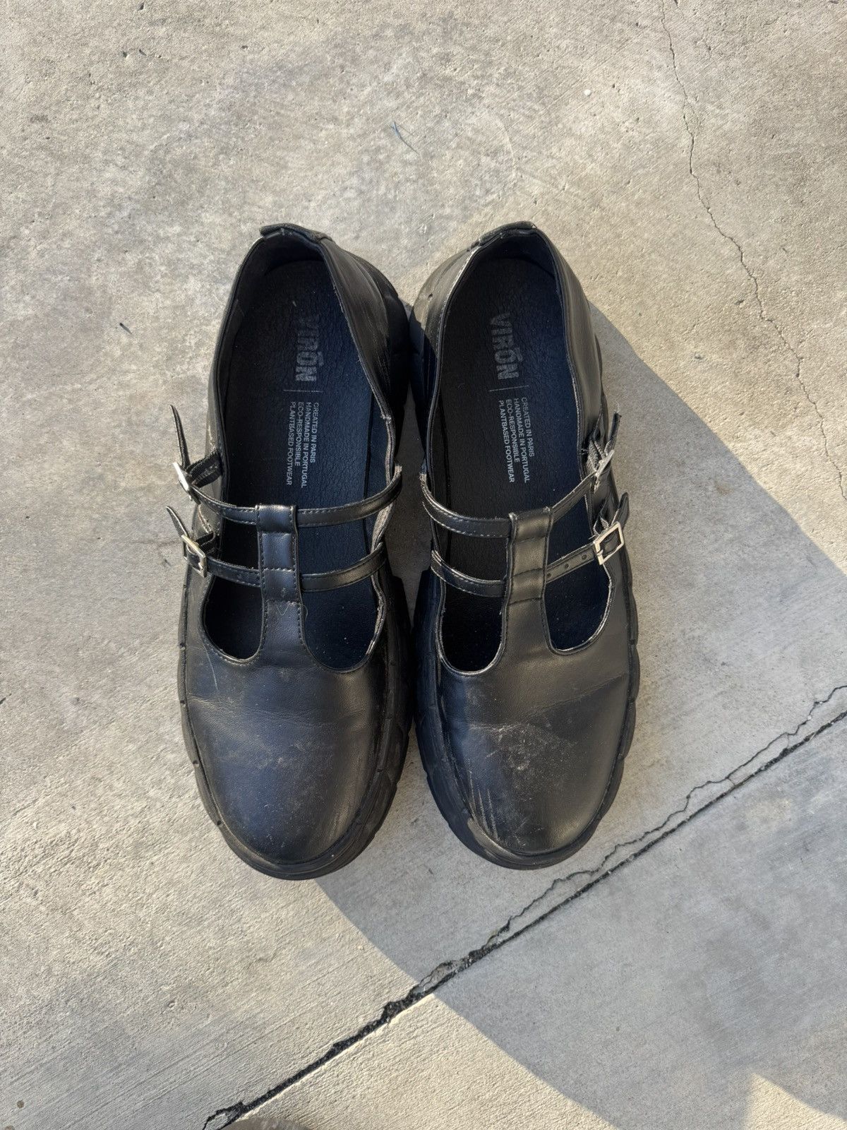 VIRON Viron Mary Janes Size US 12 / EU 45 - 3 Thumbnail