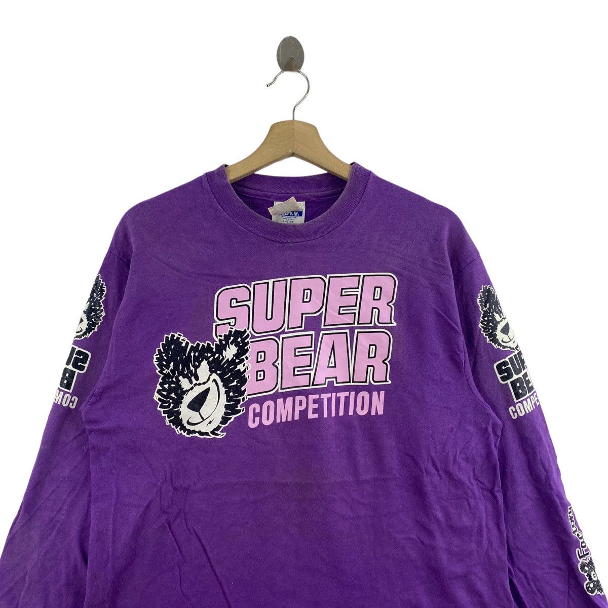 Vintage Vintage 90s SUPER BEAR COMPETITION Usa Bmx Motorcross Logo Size US L / EU 52-54 / 3 - 2 Thumbnail
