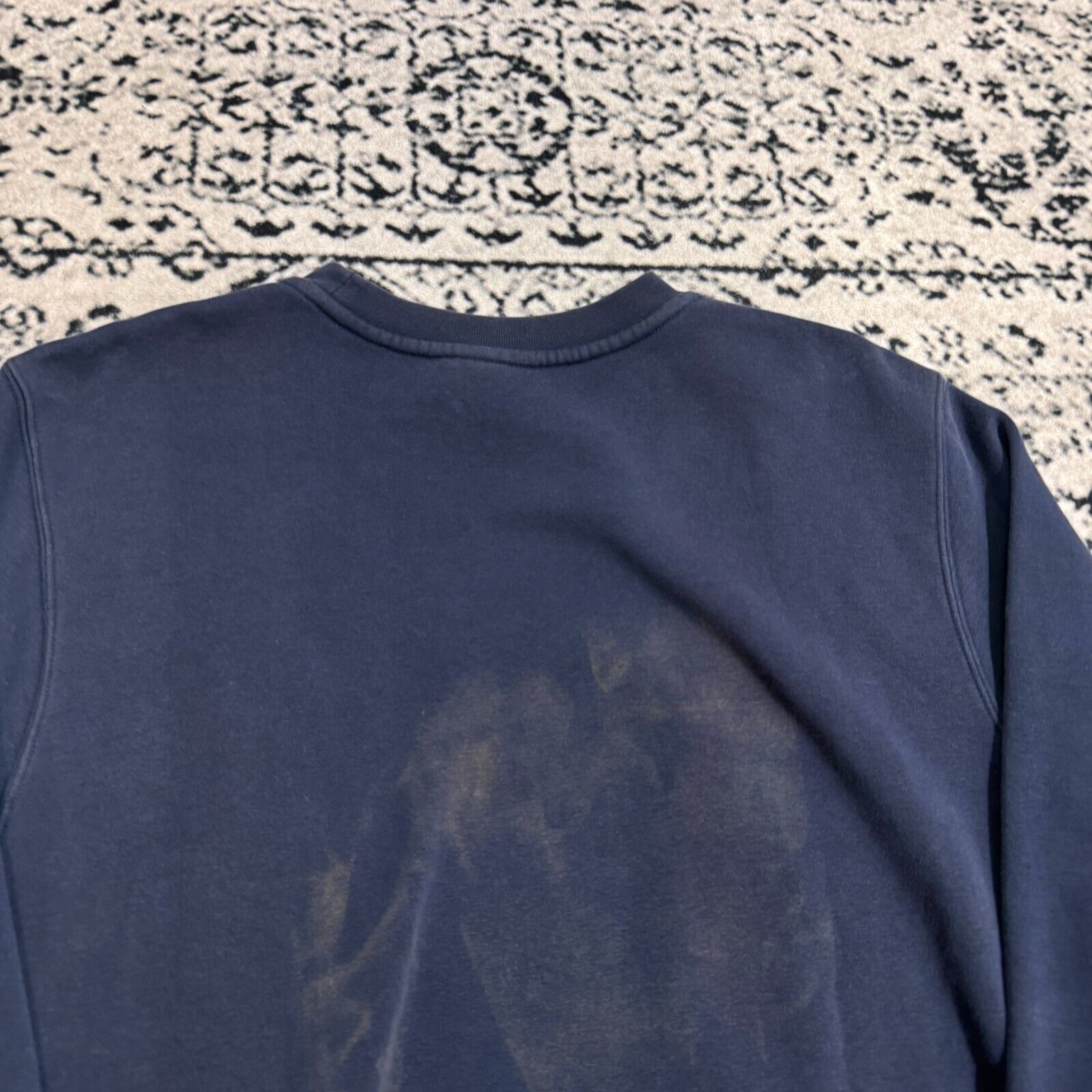 Nike × Vintage Vintage Nike Unisex Navy Cotton Crewneck Size S Y2K Club 90s Size US S / EU 44-46 / 1 - 13 Thumbnail
