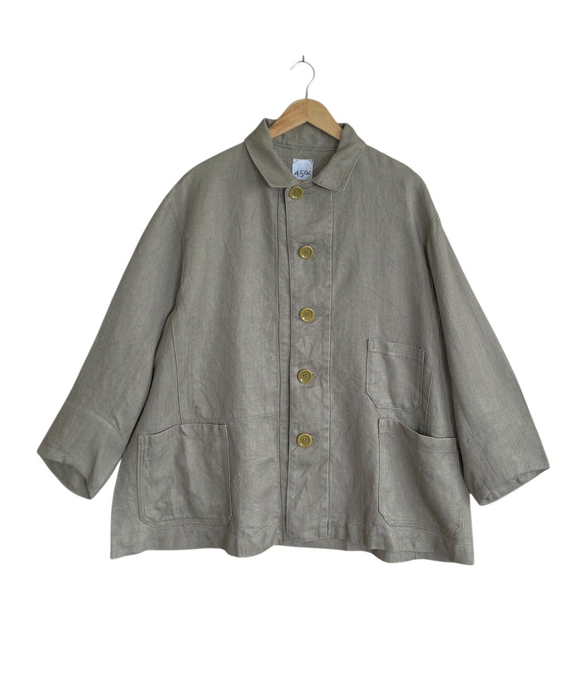 45rpm Vintage Japanese Brand 45rpm Wool Jacket 1990s Size US L / EU 52-54 / 3 - 1 Thumbnail