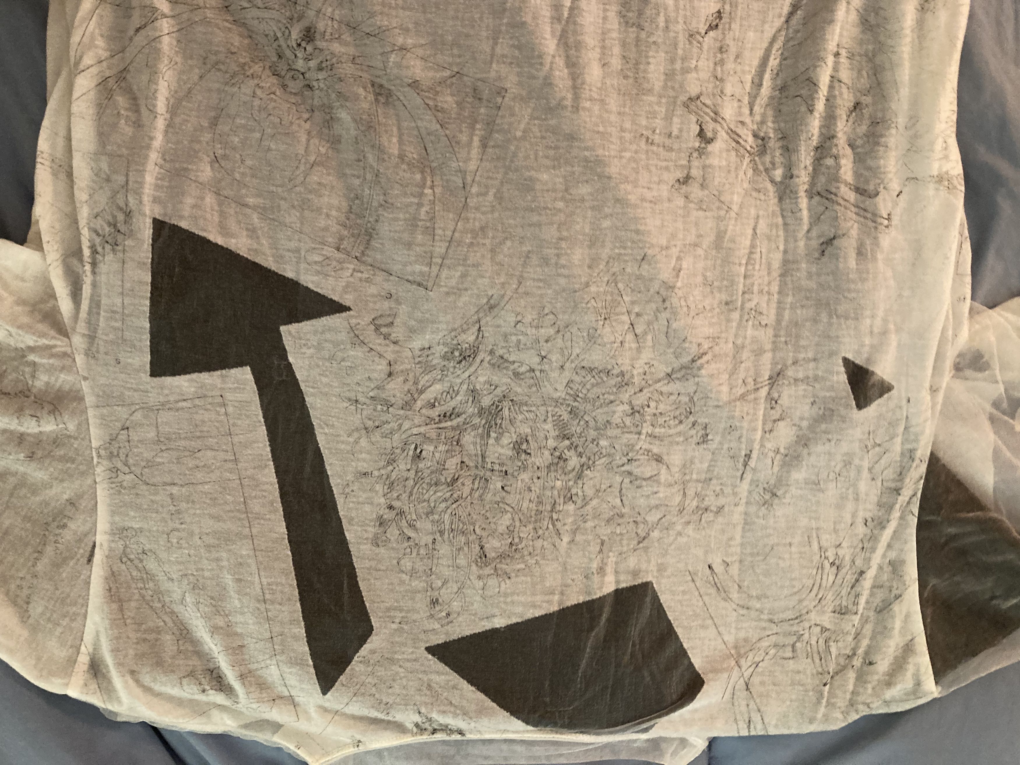 Ground Y Ground Y x Ghost In The Shell Opal Finish Long T-shirt Size US L / EU 52-54 / 3 - 7 Thumbnail