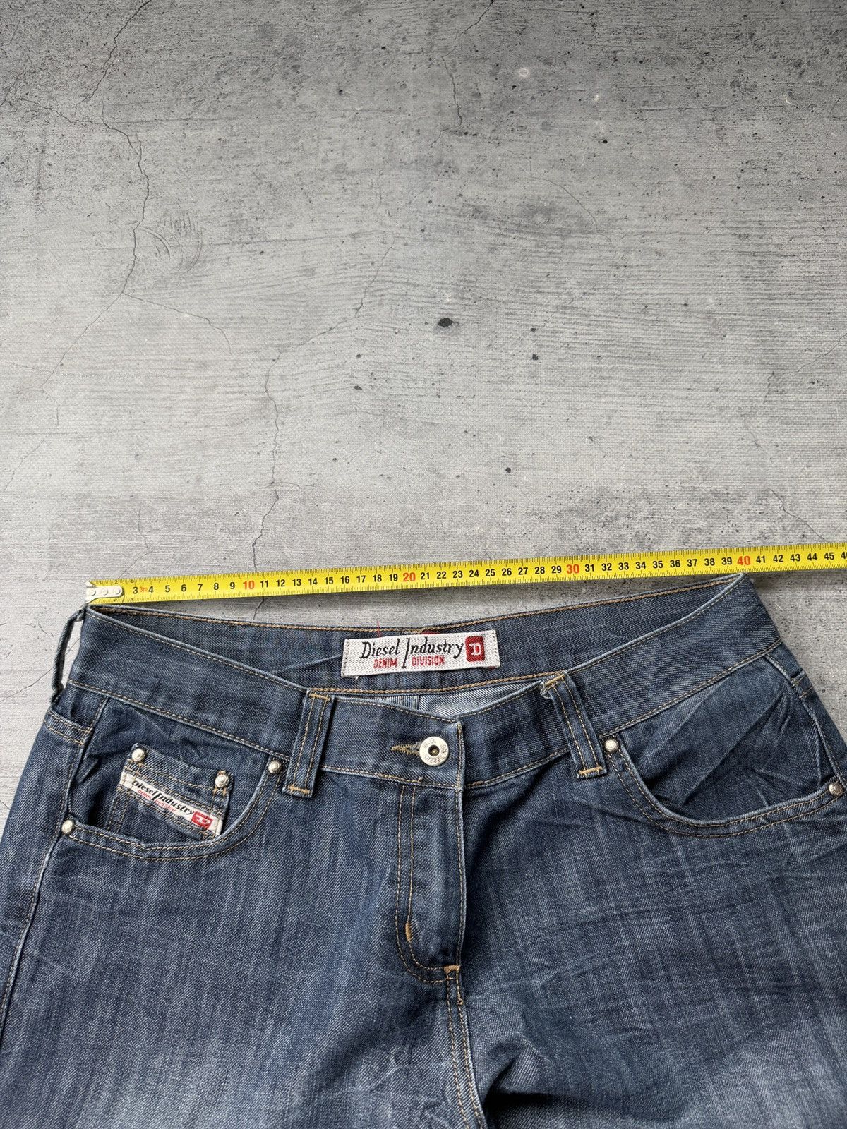 Diesel Vintage 90’s Diesel Jeans Avantgarde Pocket Designer Japanes Size US 34 / EU 50 - 11 Thumbnail