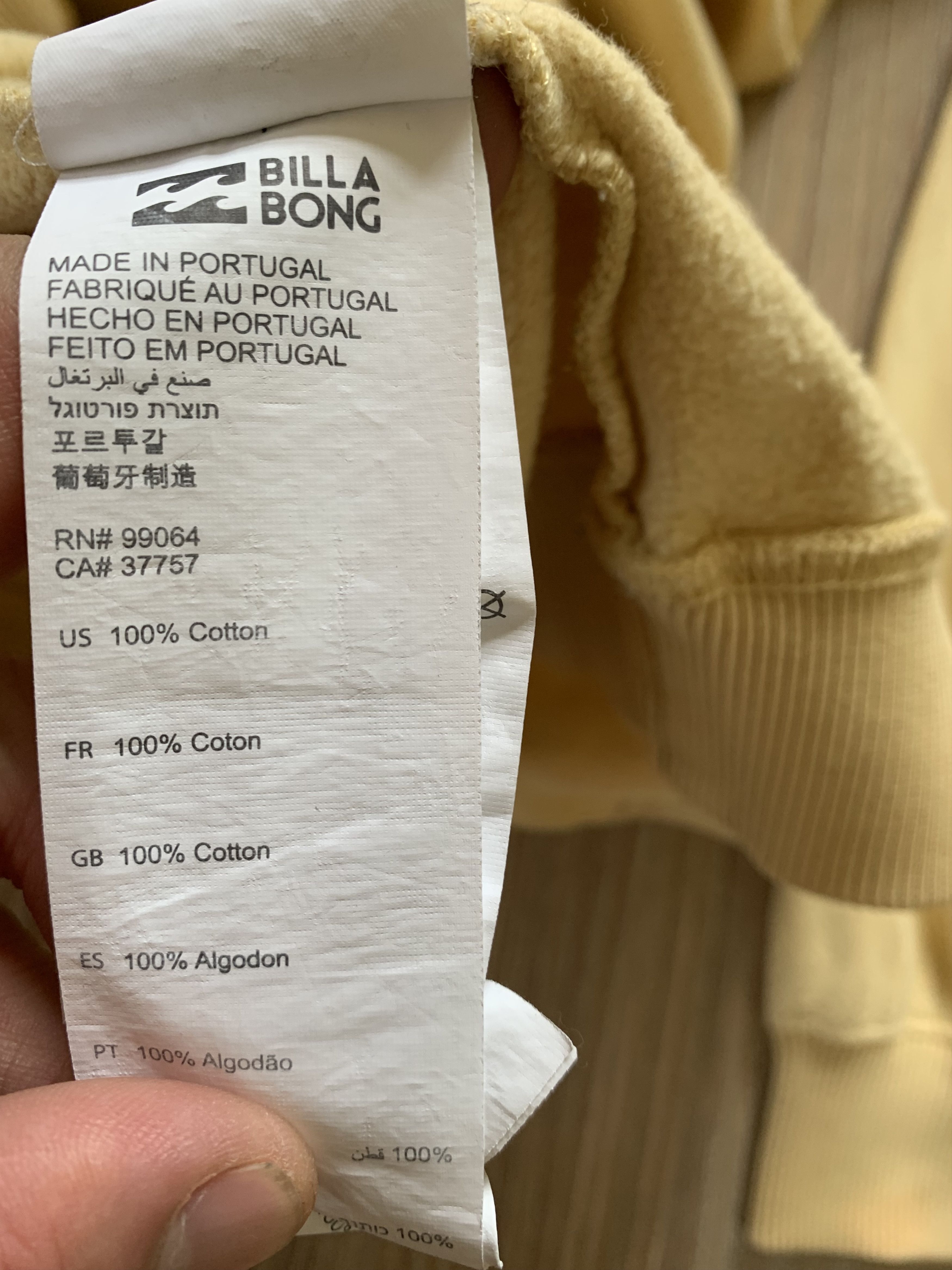 Billabong × Vintage Billabong Cotton Printed Sweatshirt Size US M / EU 48-50 / 2 - 10 Thumbnail