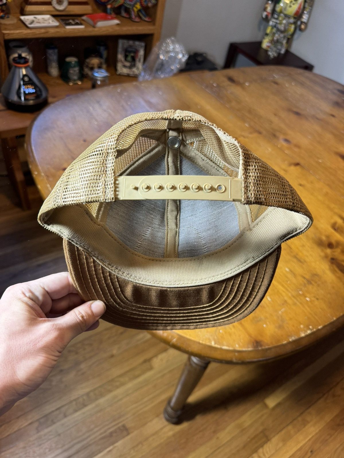 Carhartt × Vintage VTG 1989 Carhartt Centennial Eagle Patch Trucker Hat USA Size ONE SIZE - 5 Thumbnail