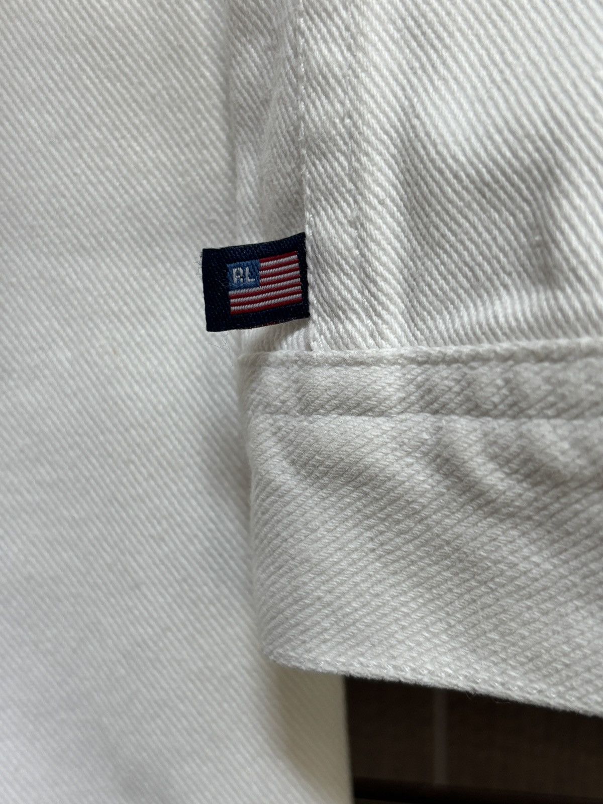 Ralph Lauren Ralph Lauren Vintage White Denim Trucker Jacket Size M / US 6-8 / IT 42-44 - 7 Thumbnail
