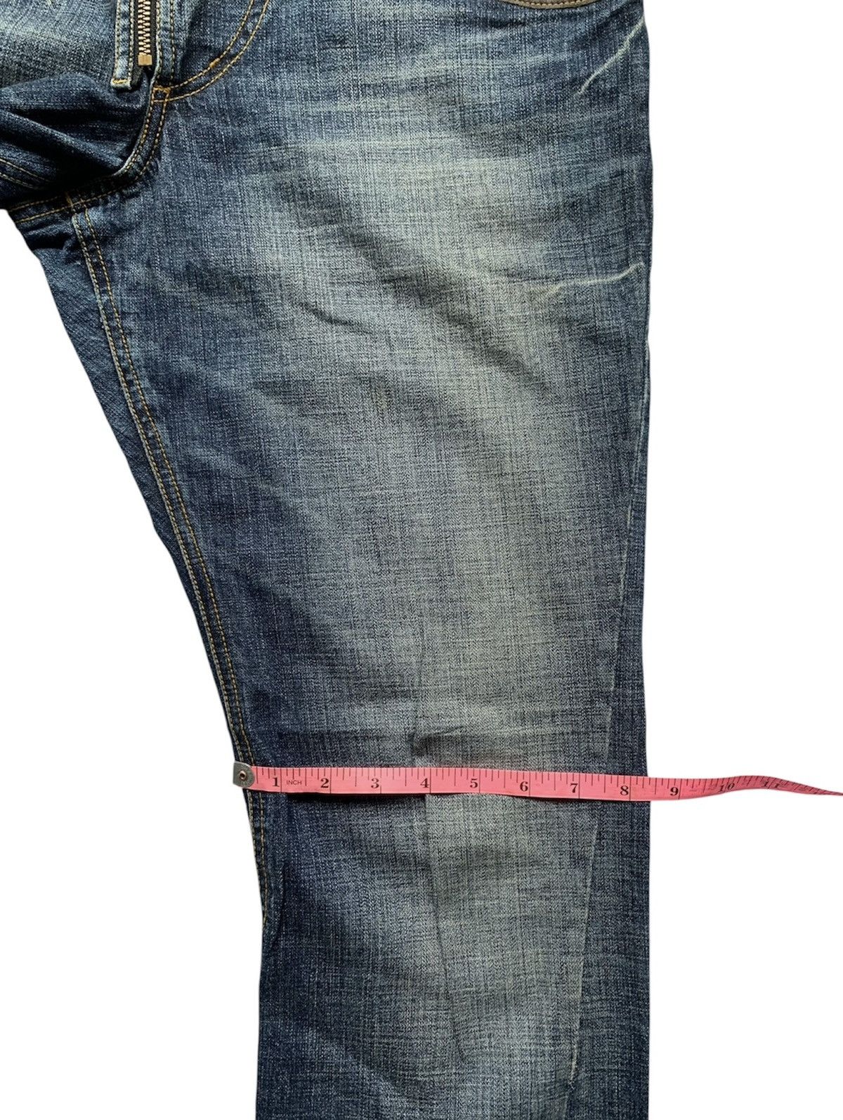 Michel Klein Asymmetric zipper with cowhide leather and embroidery Size US 32 / EU 48 - 4 Thumbnail