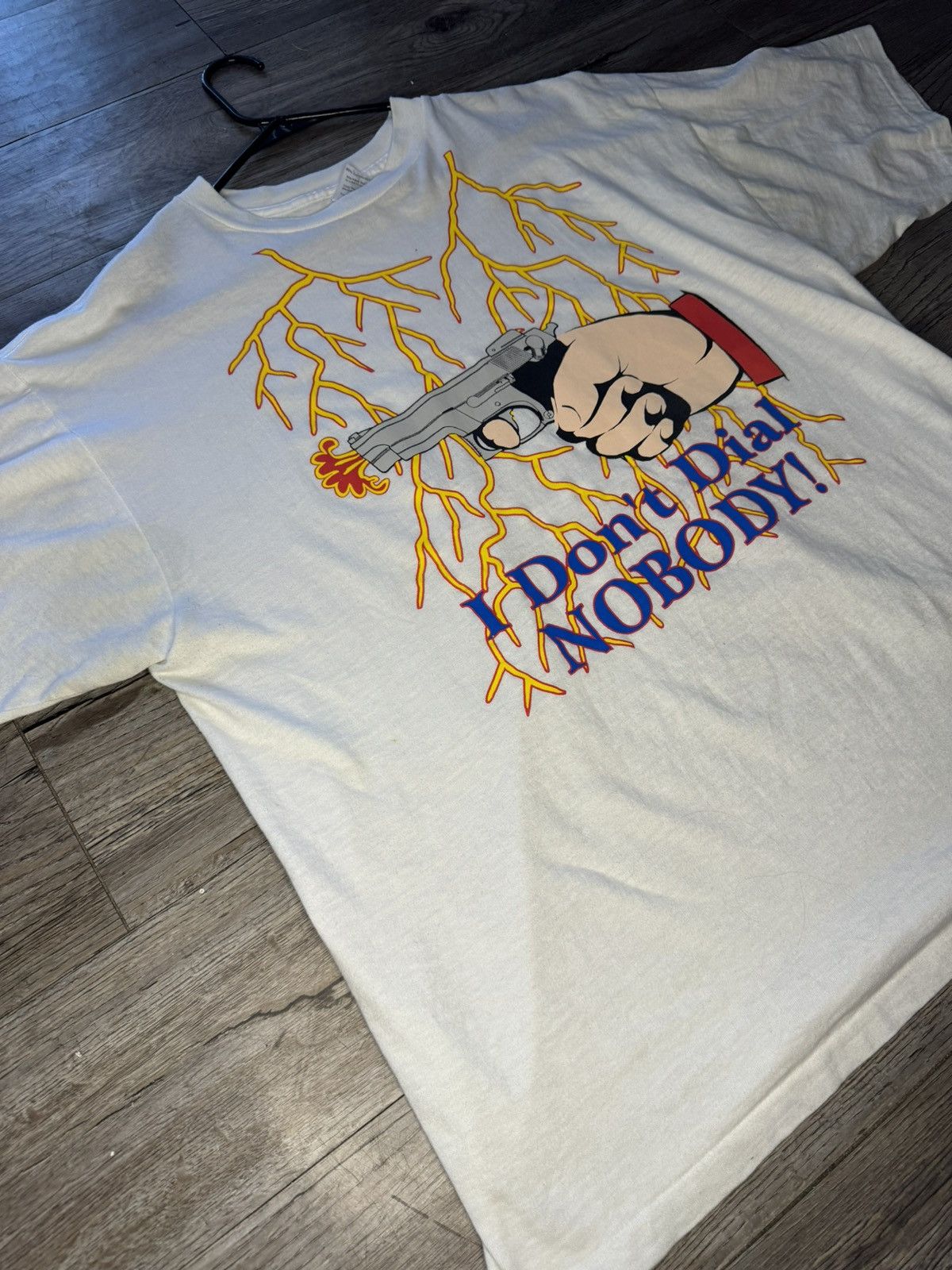 Vintage “i don’t dial nobody” tee Size US XL / EU 56 / 4 - 1 Thumbnail